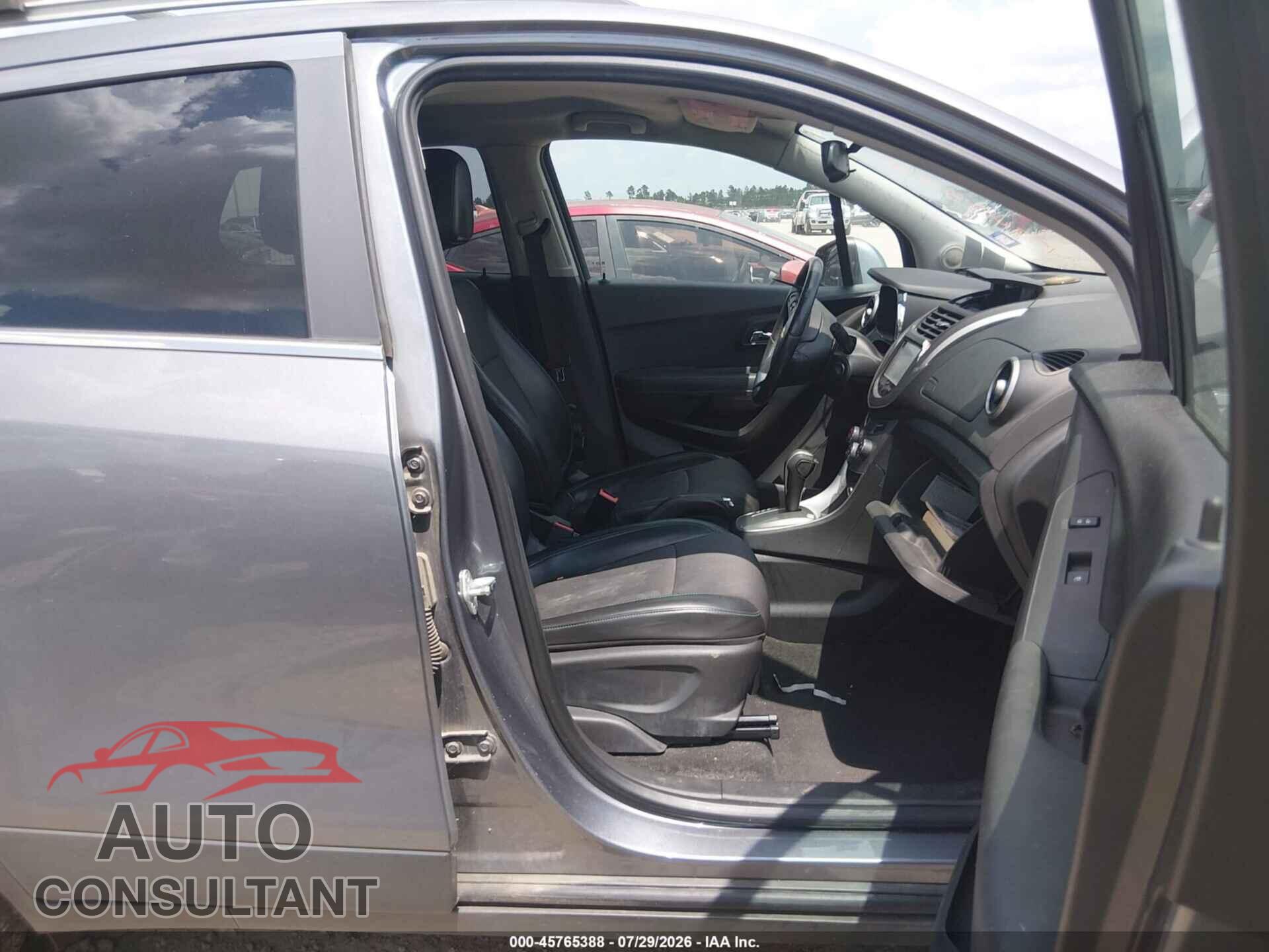 CHEVROLET TRAX 2015 - KL7CJRSB6FB105150