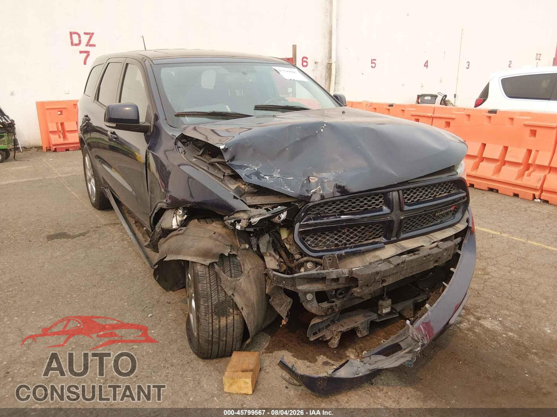DODGE DURANGO 2012 - 1C4SDHCT3CC321647