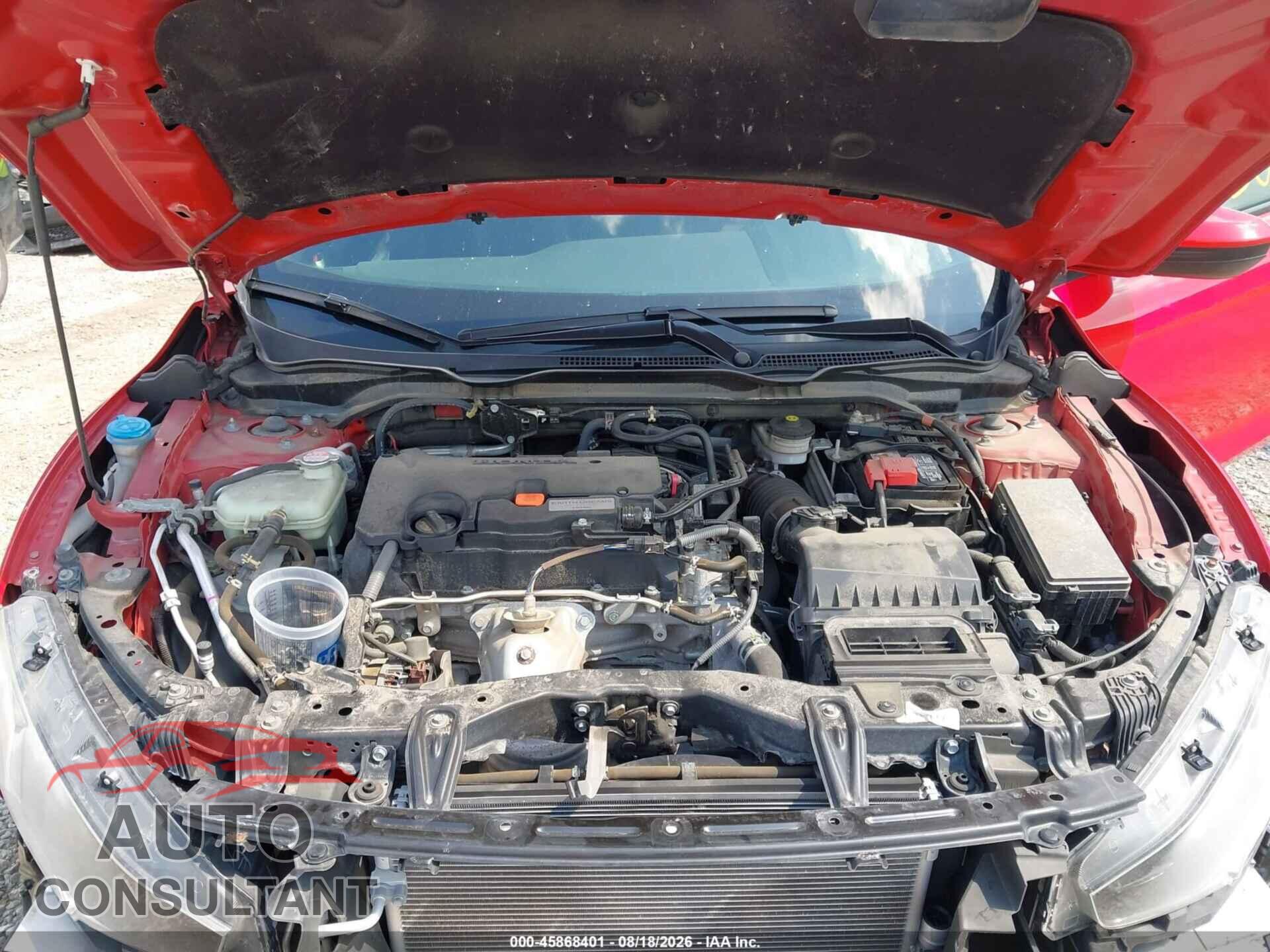 HONDA CIVIC 2019 - 2HGFC4B66KH309093
