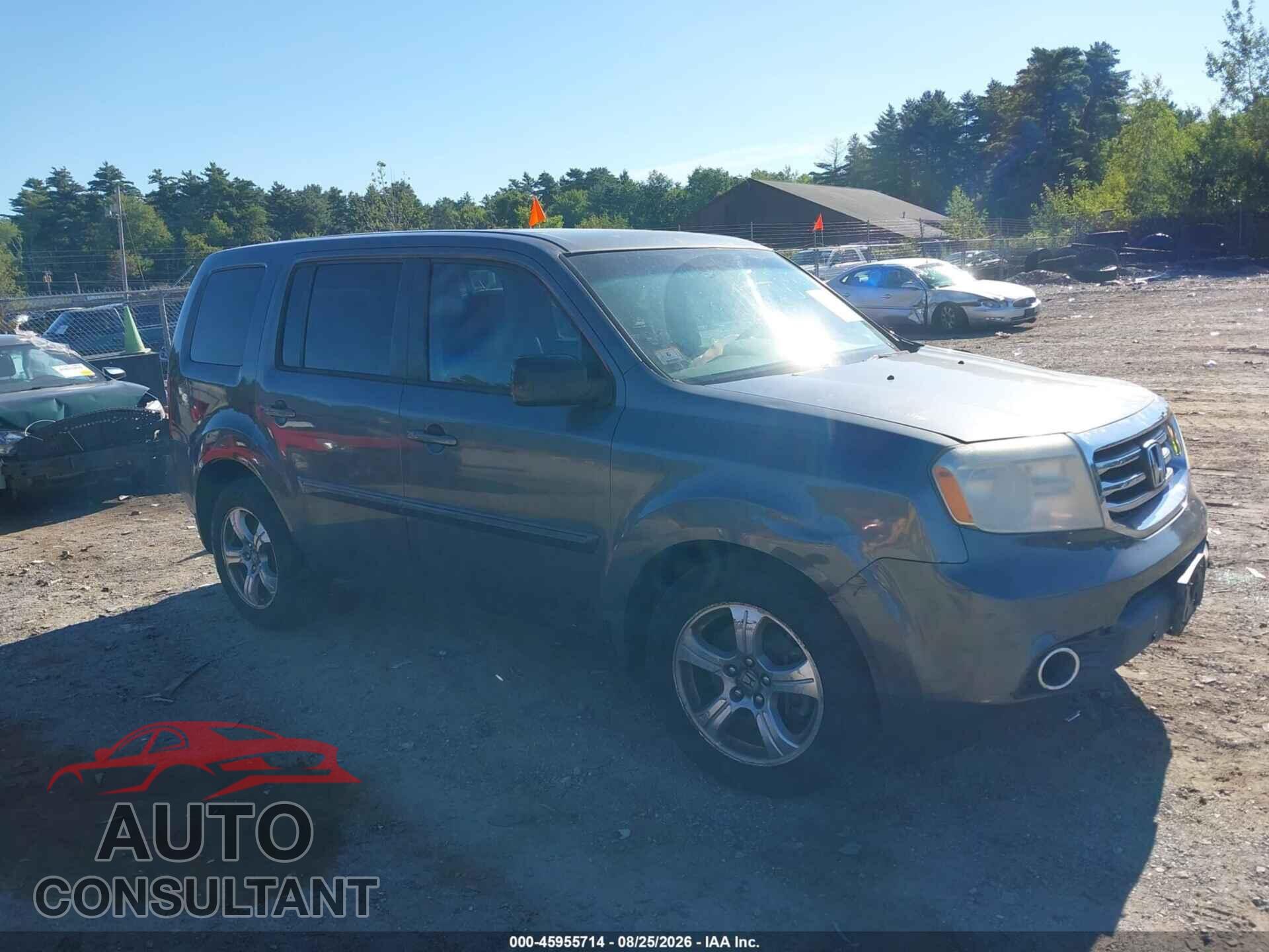 HONDA PILOT 2012 - 5FNYF4H53CB031077