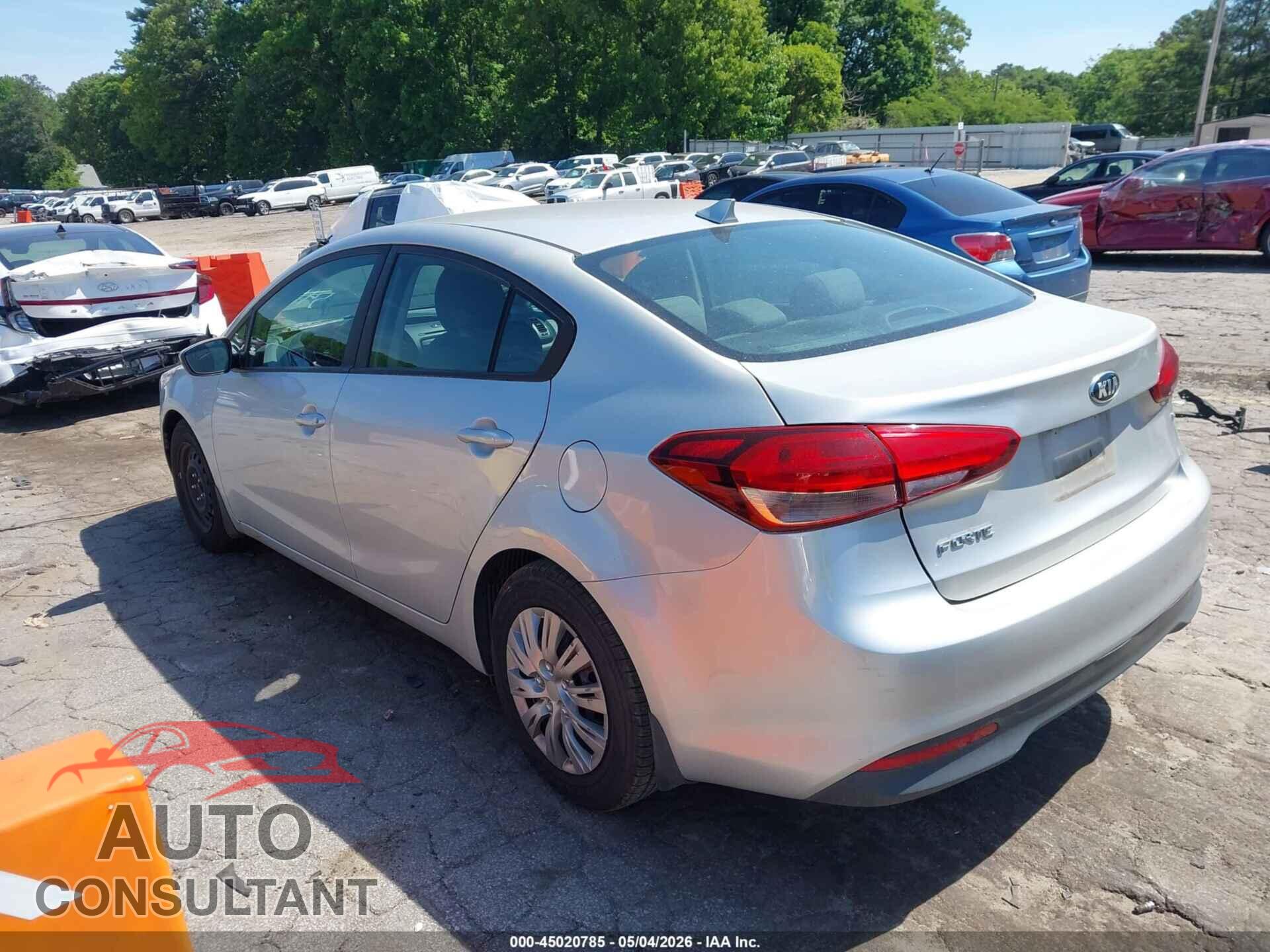 KIA FORTE 2017 - 3KPFK4A71HE045460