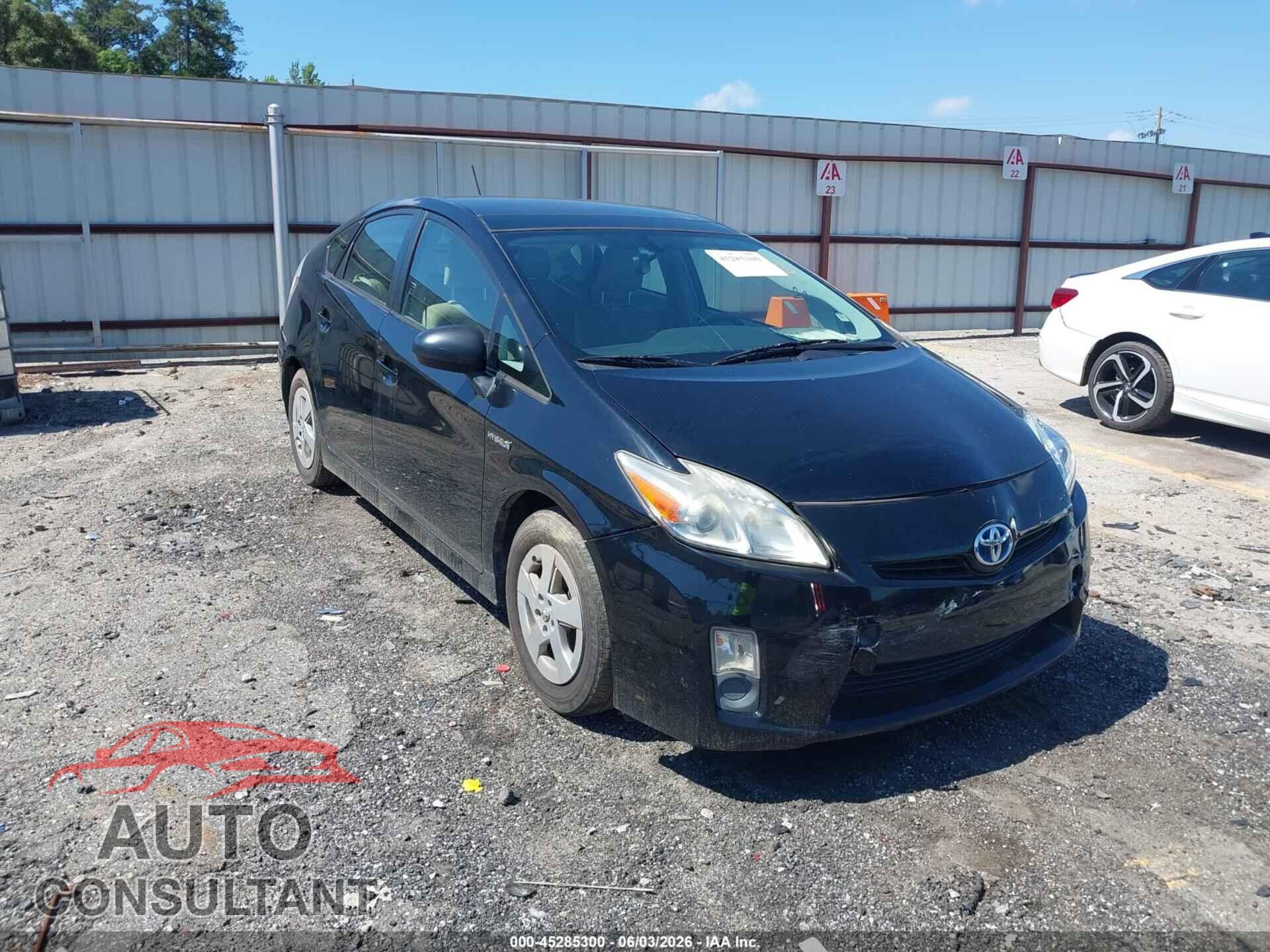 TOYOTA PRIUS 2011 - JTDKN3DU9B0251109