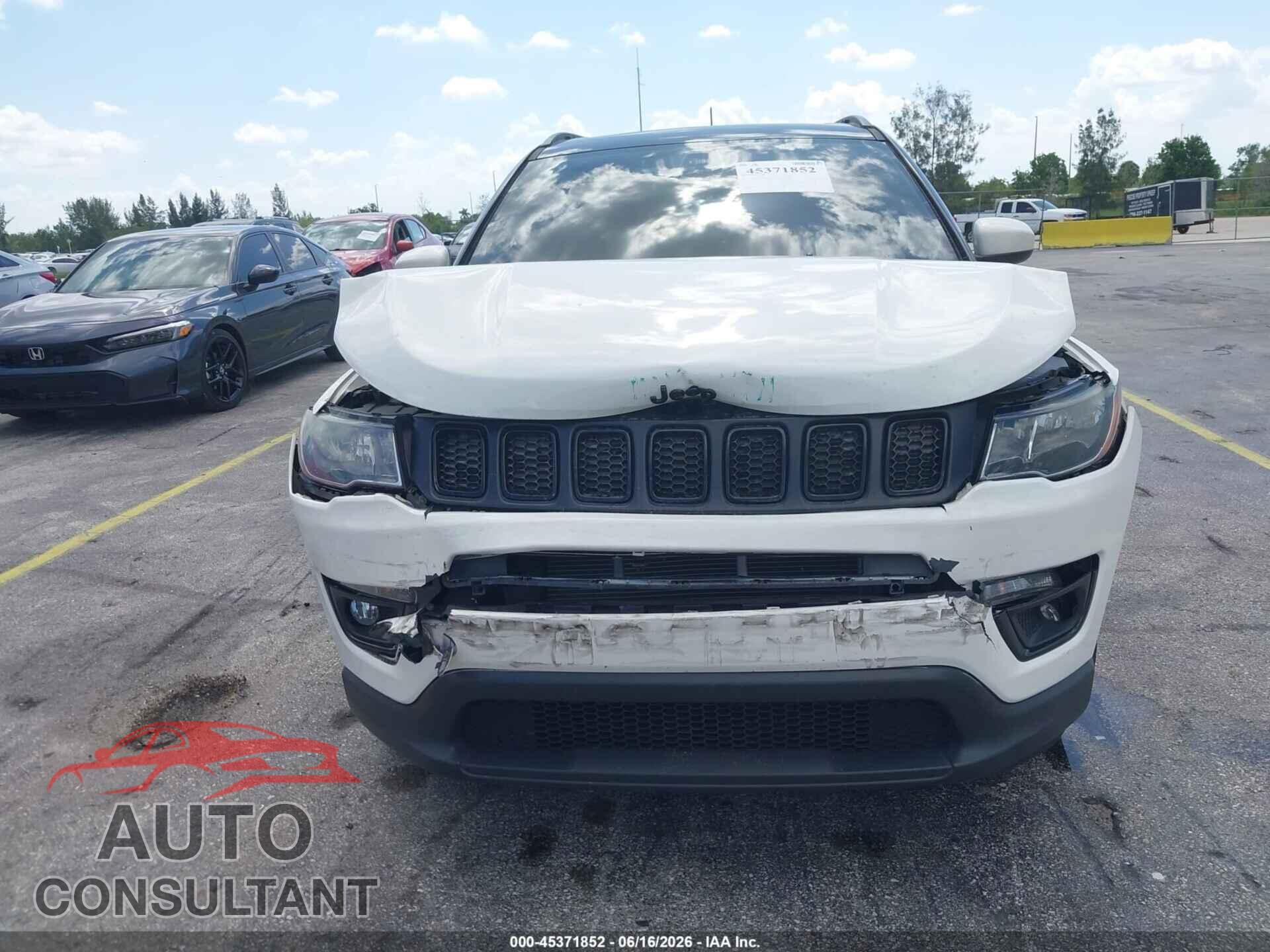 JEEP COMPASS 2021 - 3C4NJCBB2MT567578