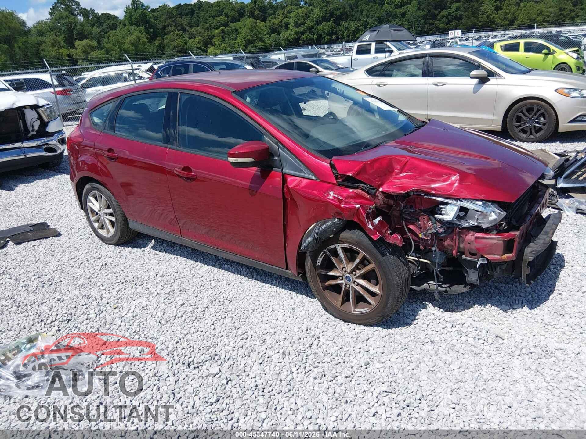 FORD FOCUS 2017 - 1FADP3K25HL202488