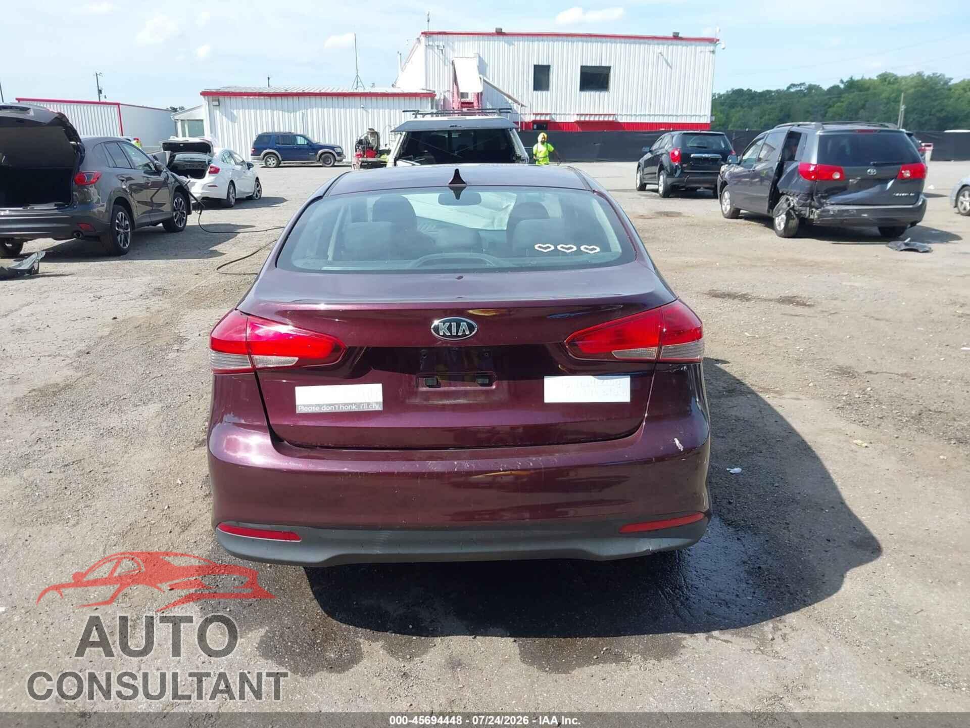 KIA FORTE 2017 - 3KPFL4A77HE053298
