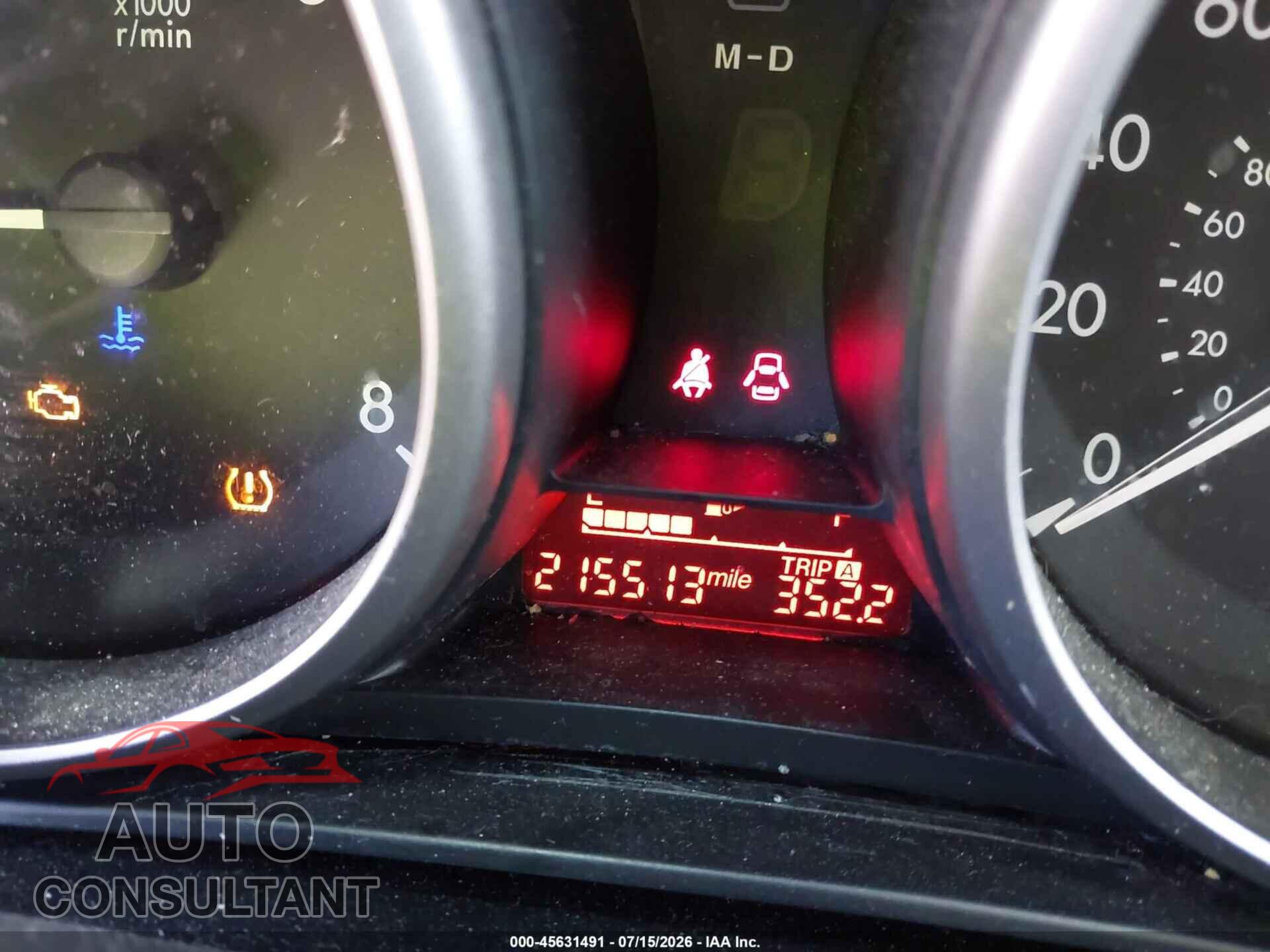 MAZDA MAZDA5 2013 - JM1CW2BL1D0147996
