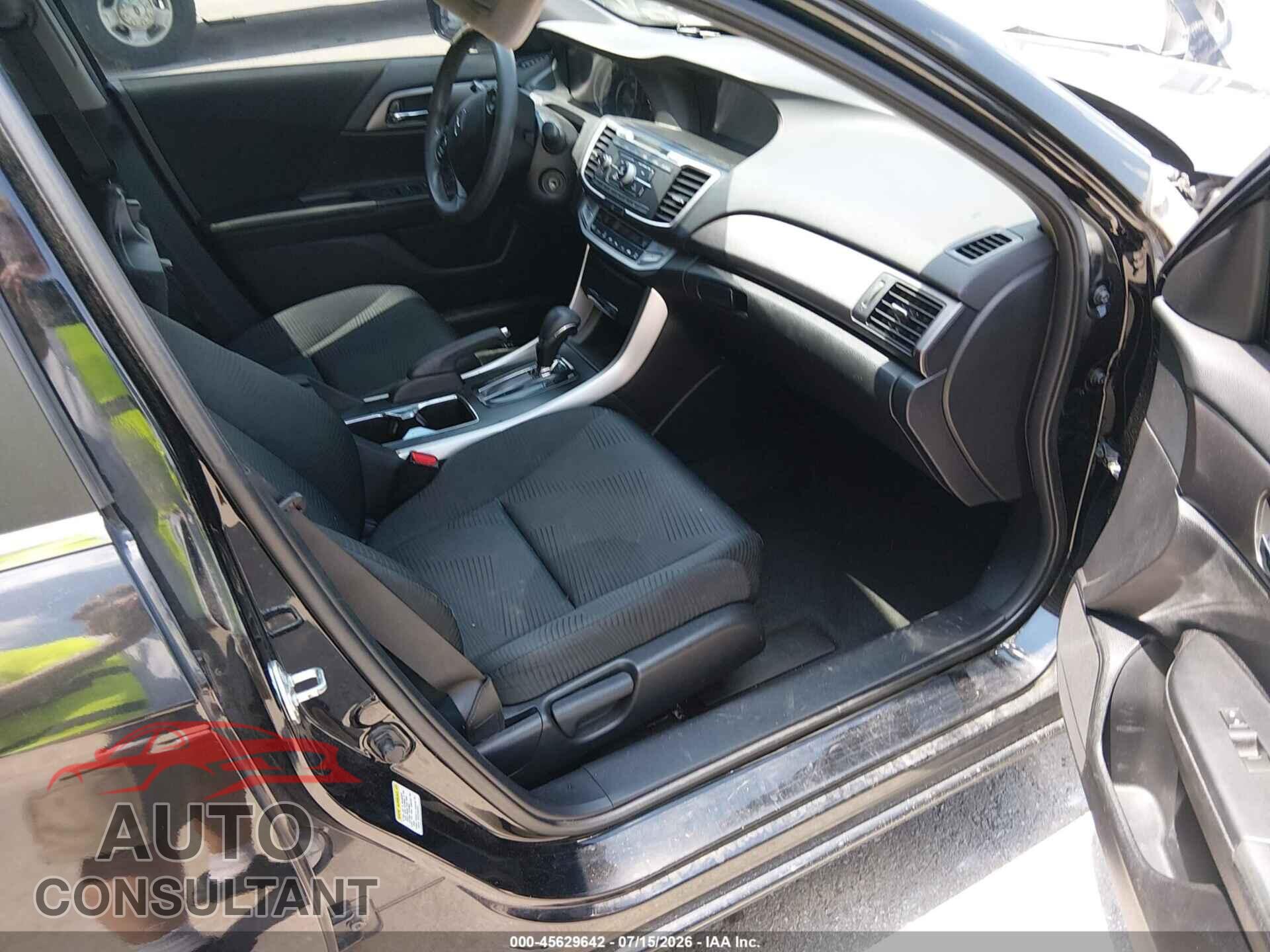 HONDA ACCORD 2014 - 1HGCR2F36EA192012