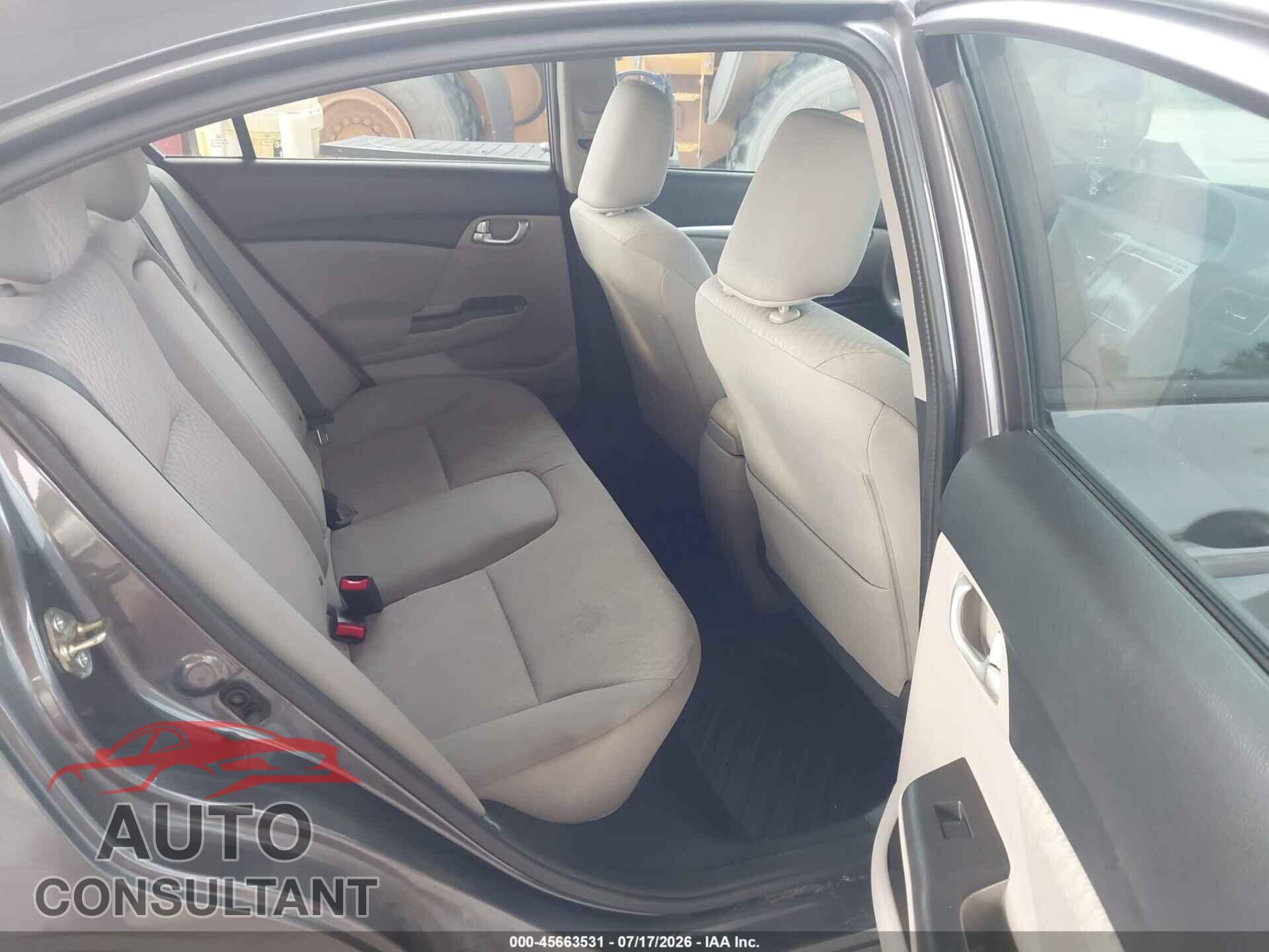 HONDA CIVIC 2015 - 19XFB2F86FE004616