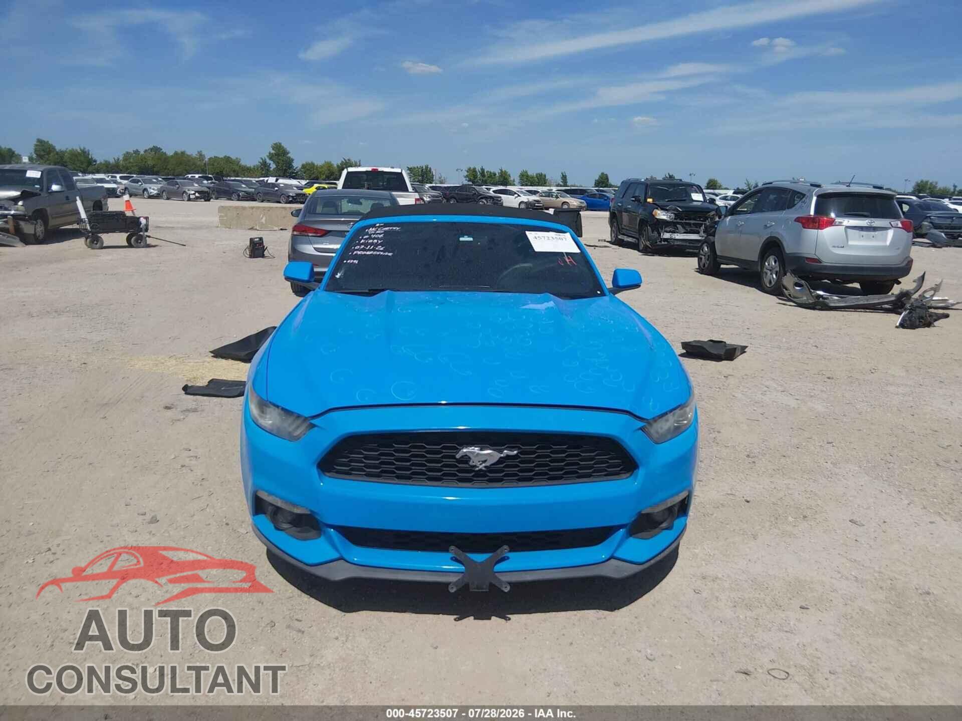 FORD MUSTANG 2017 - 1FATP8UH3H5324054
