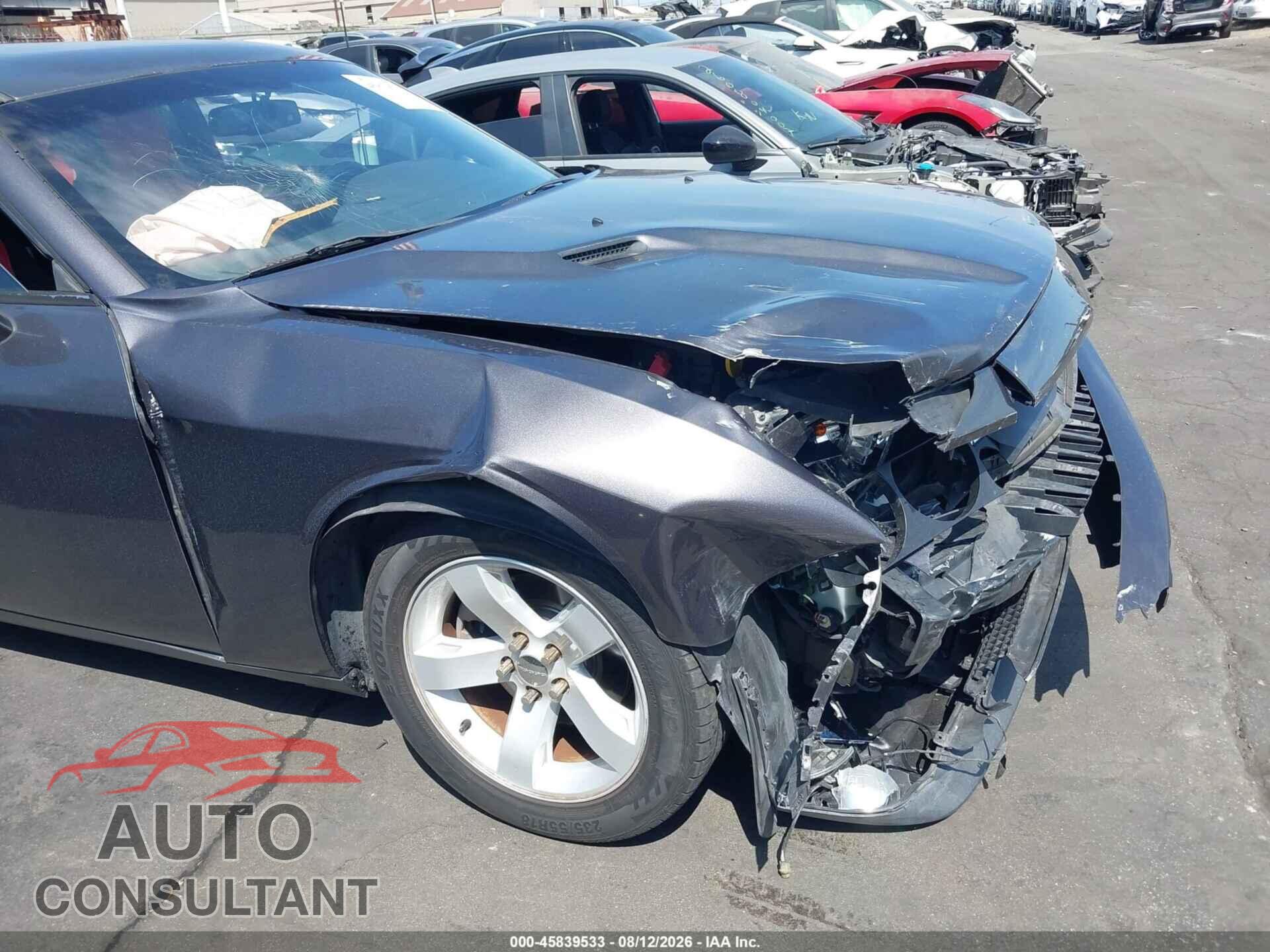 DODGE CHALLENGER 2013 - 2C3CDYAG0DH708590