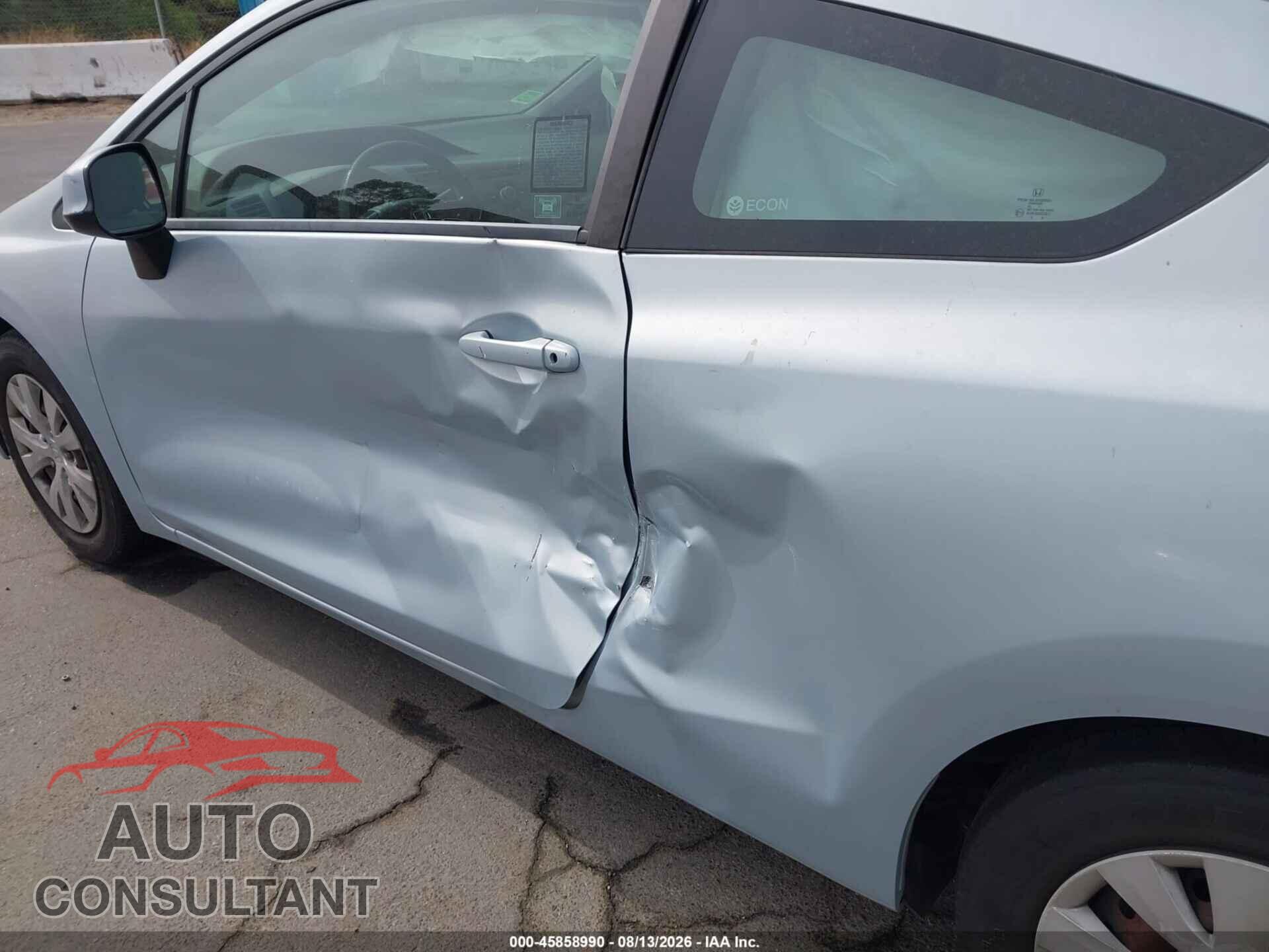 HONDA CIVIC 2012 - 2HGFG3B50CH515937