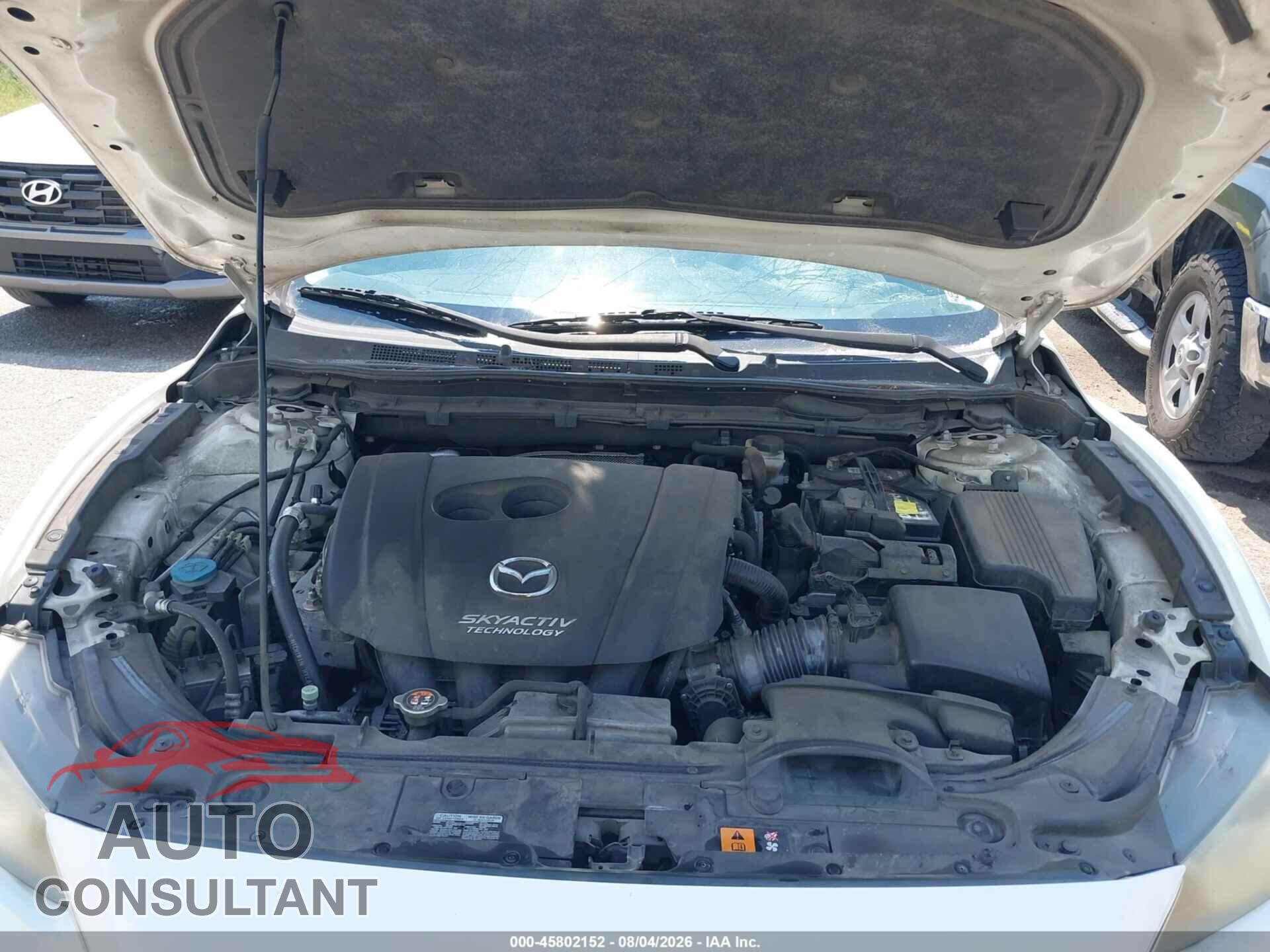 MAZDA MAZDA6 2014 - JM1GJ1V6XE1122977