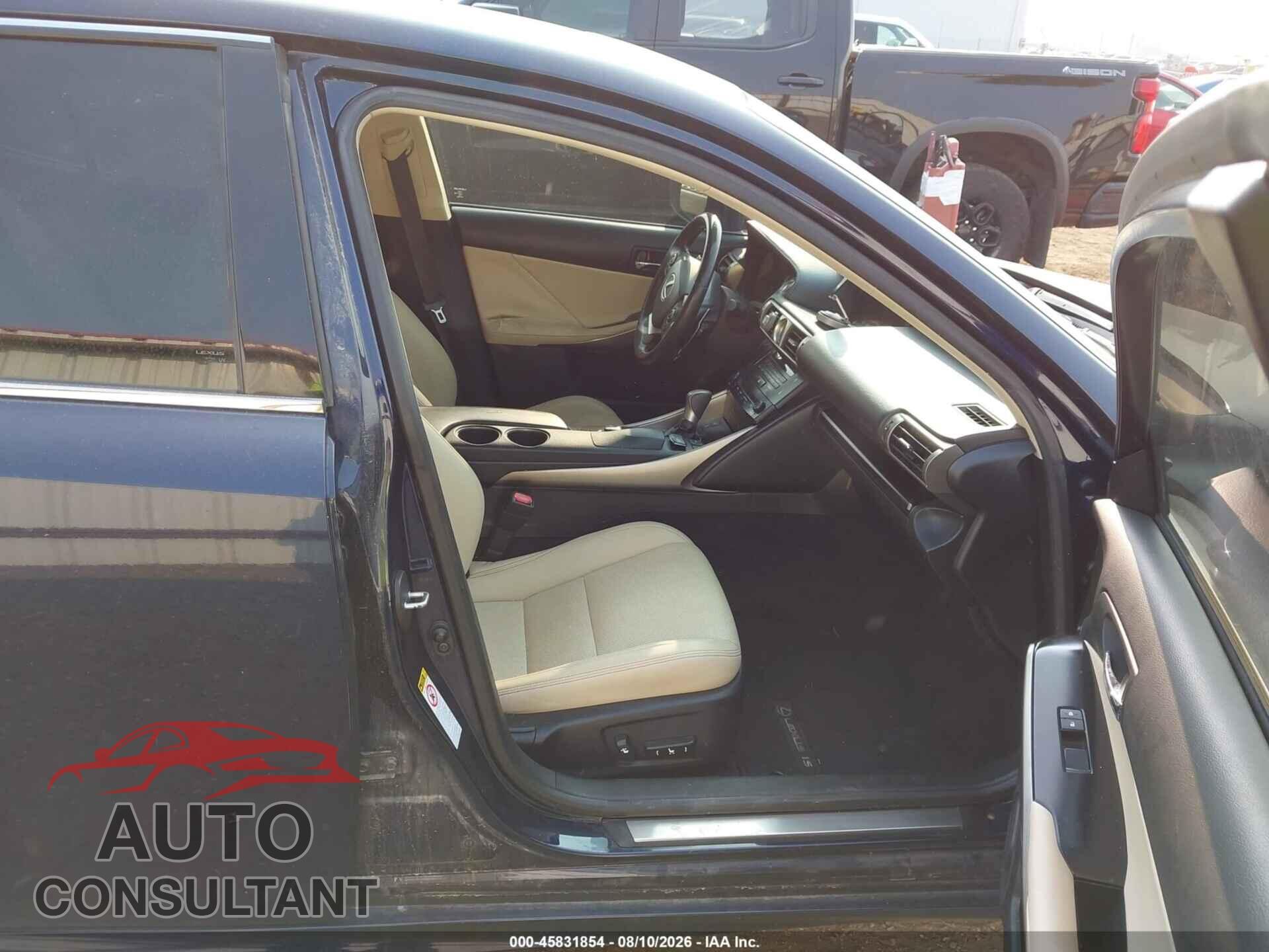 LEXUS IS 250 2014 - JTHBF1D27E5014981