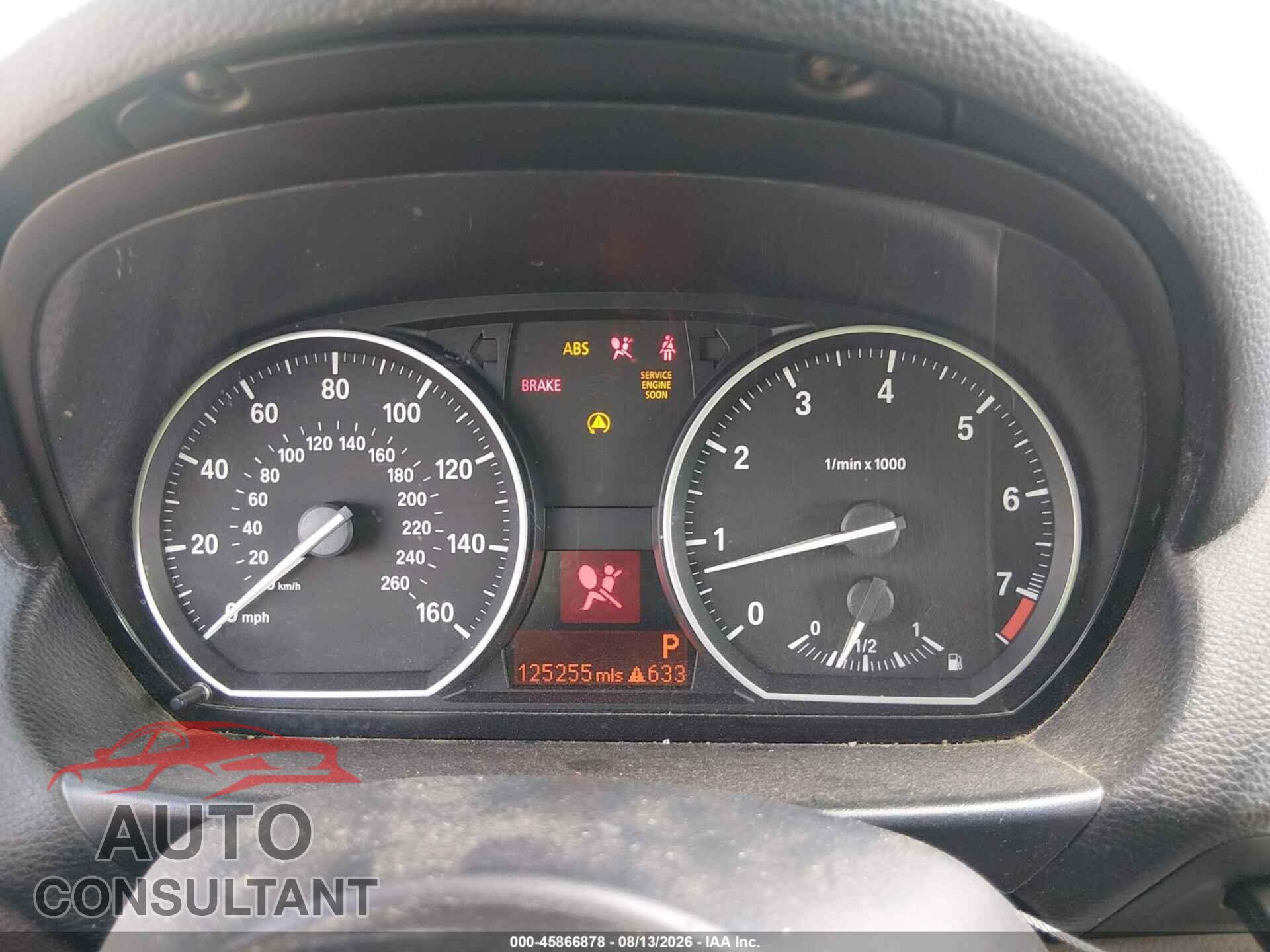 BMW 128I 2011 - WBAUL7C58BVM80655