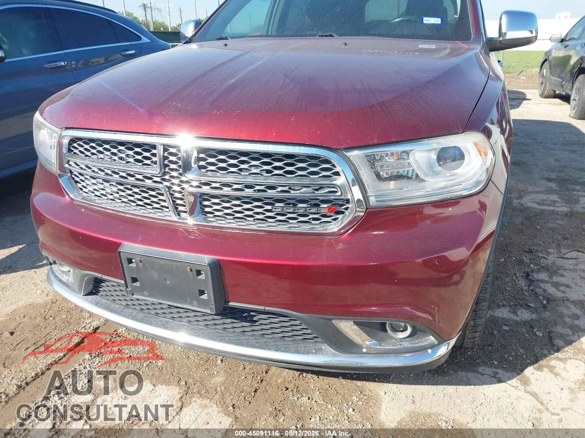 DODGE DURANGO 2016 - 1C4RDHAG5GC371668