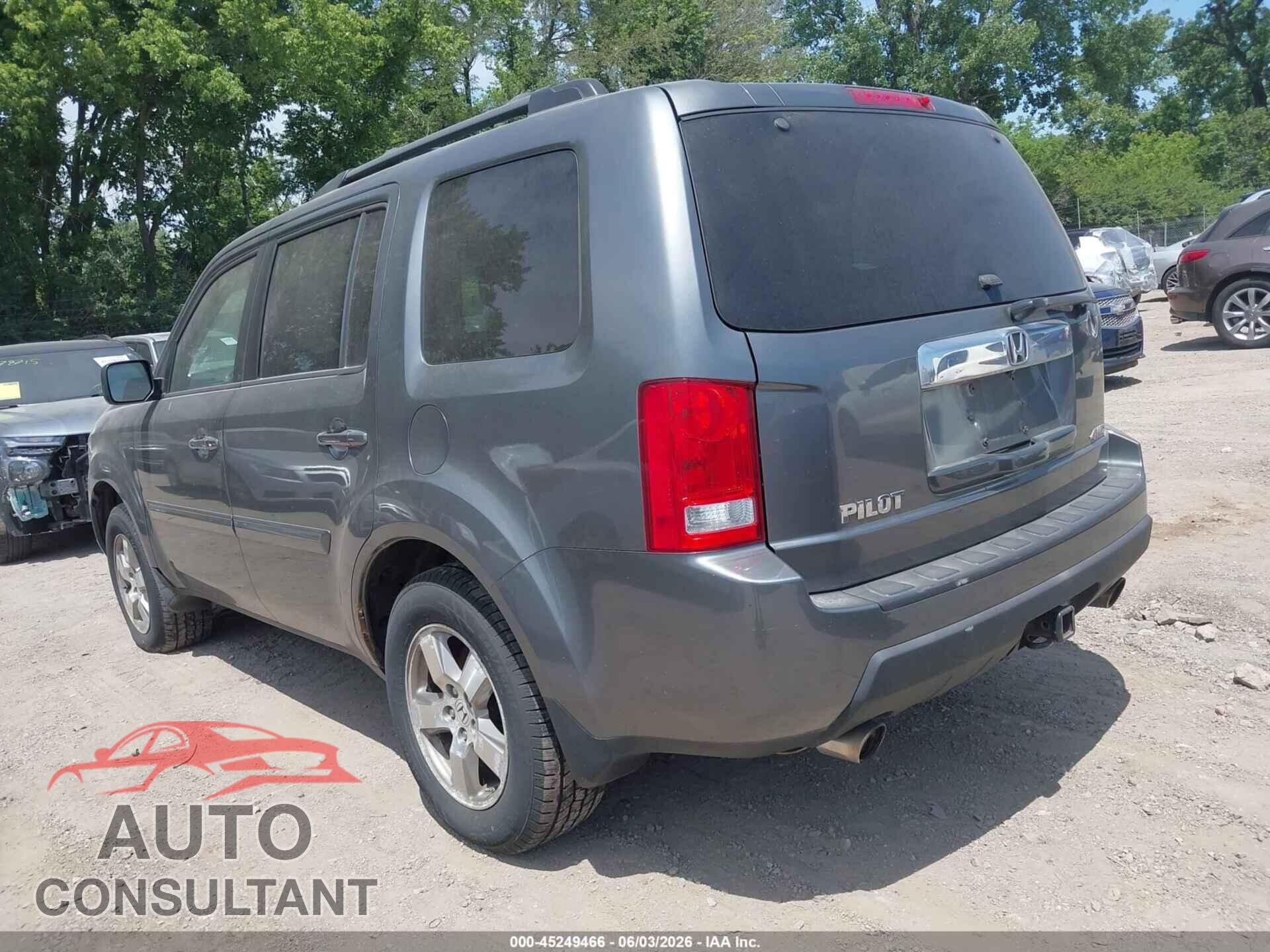 HONDA PILOT 2010 - 5FNYF4H5XAB031087
