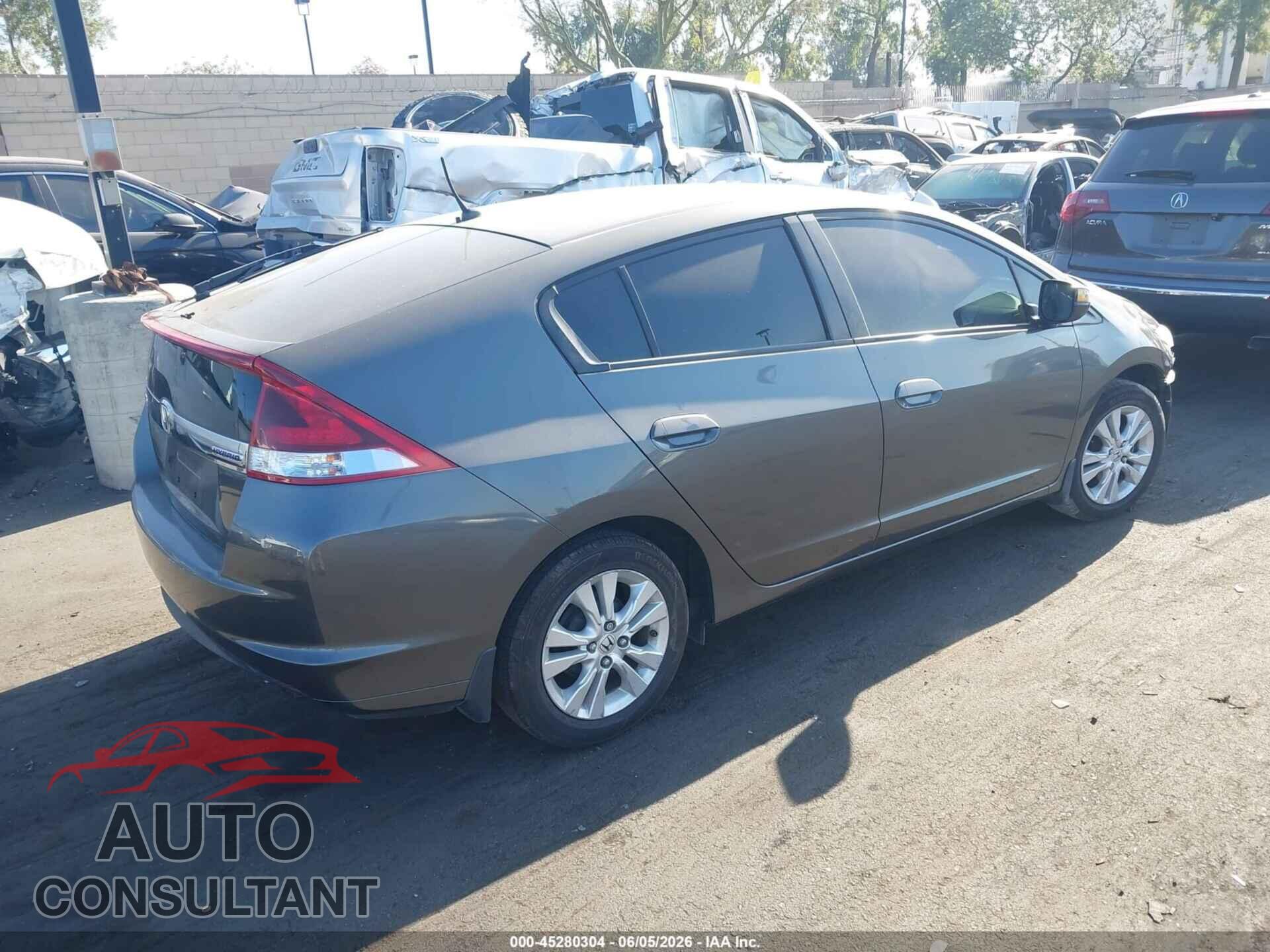 HONDA INSIGHT 2012 - JHMZE2H71CS004605