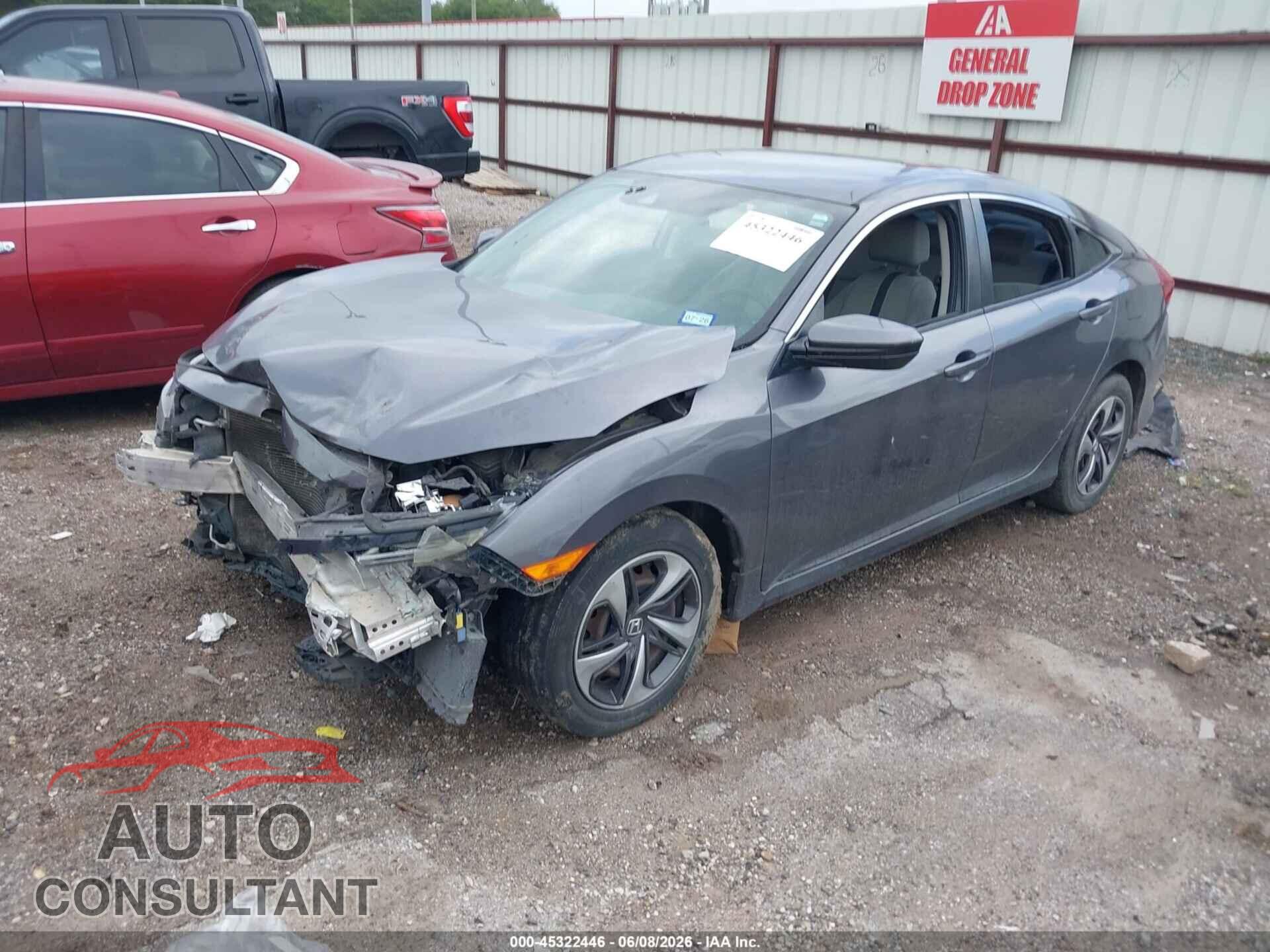 HONDA CIVIC 2019 - 19XFC2F61KE003105