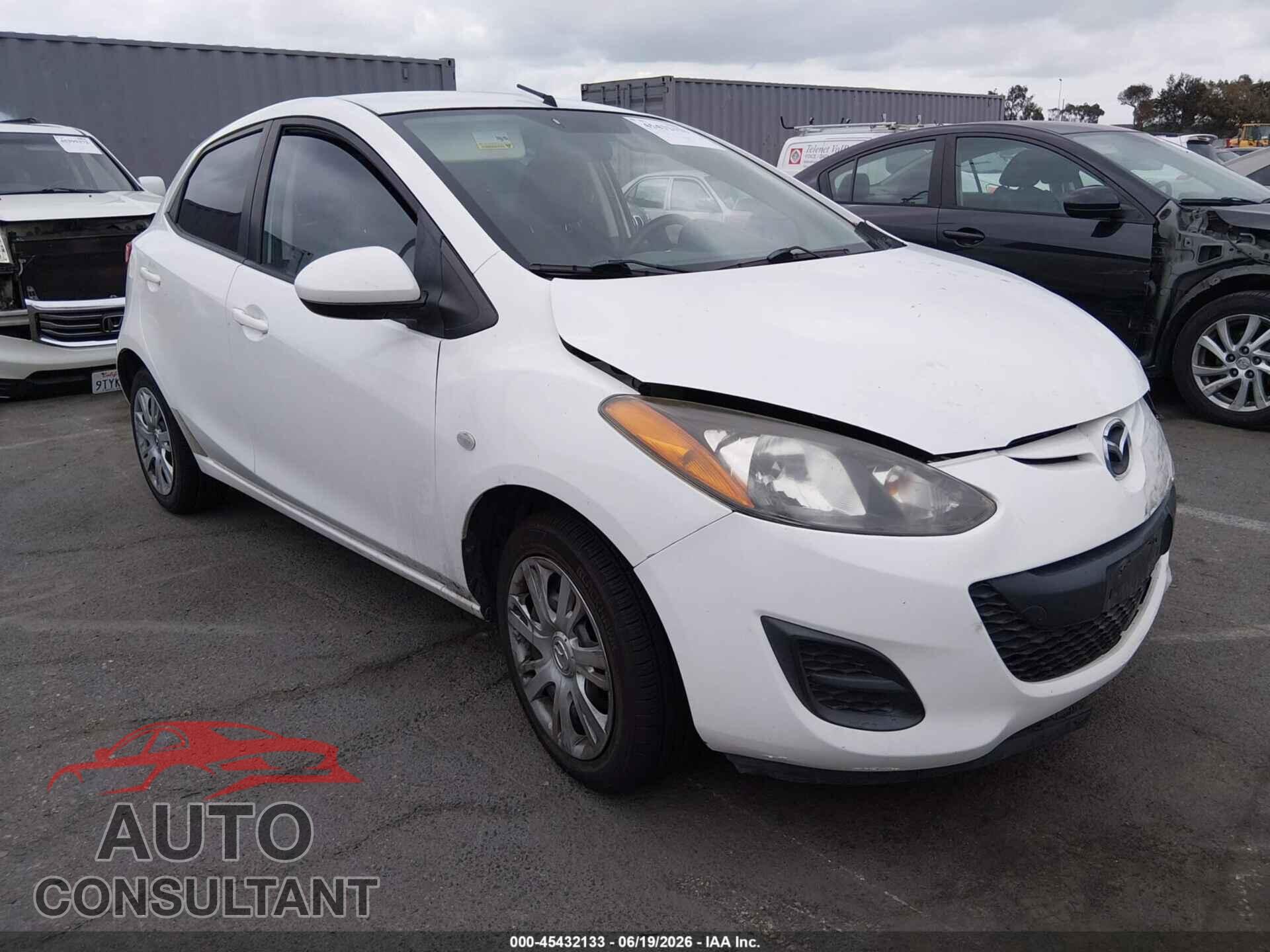 MAZDA MAZDA2 2014 - JM1DE1KZ3E0178853