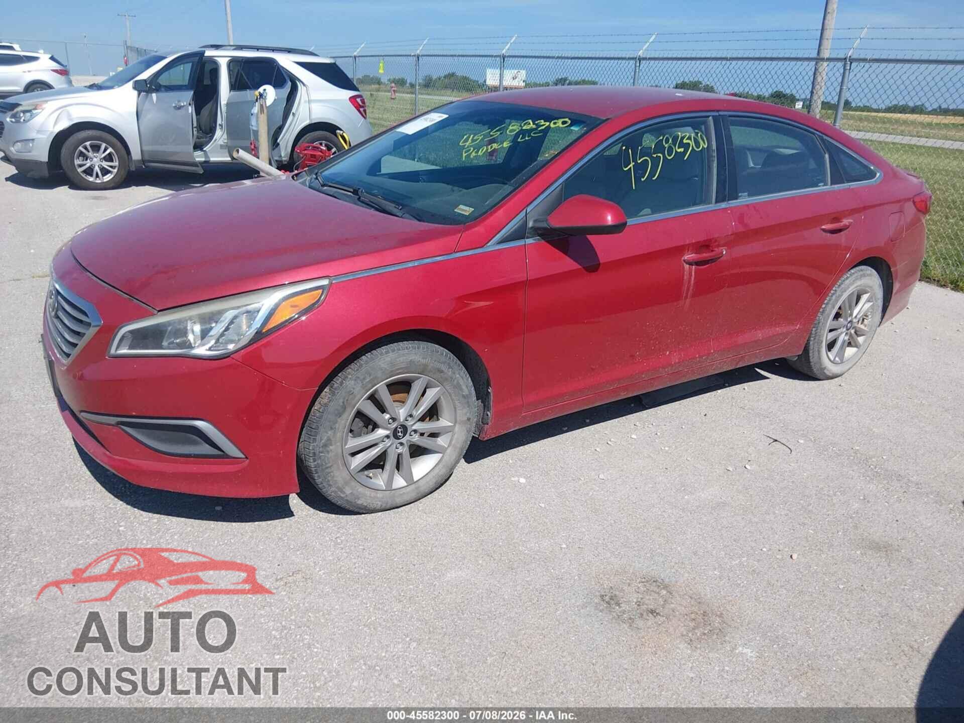 HYUNDAI SONATA 2017 - 5NPE24AF3HH584743