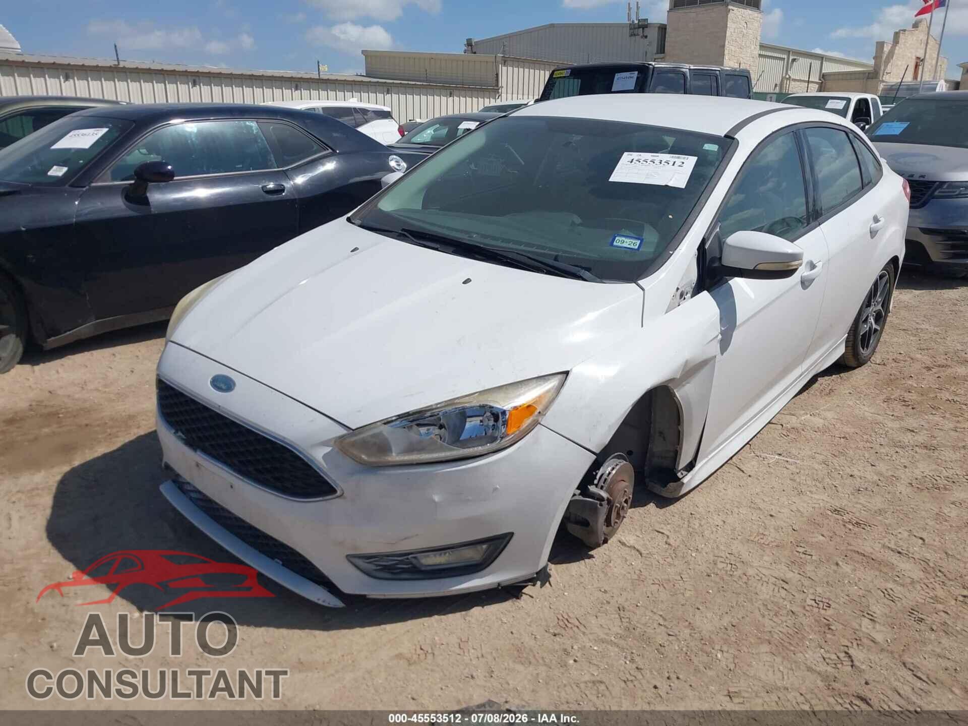 FORD FOCUS 2015 - 1FADP3F22FL384657