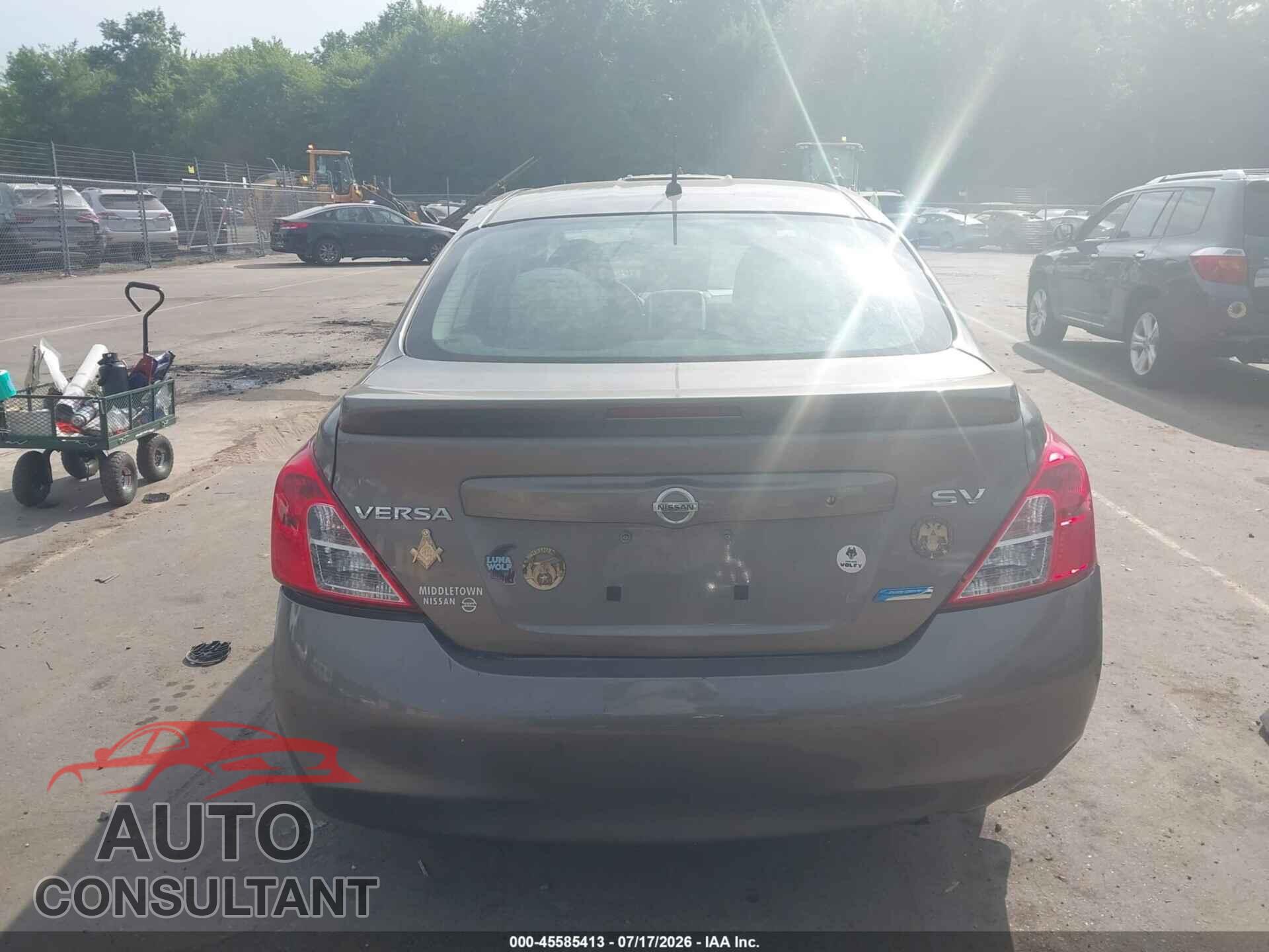 NISSAN VERSA 2014 - 3N1CN7APXEK440068