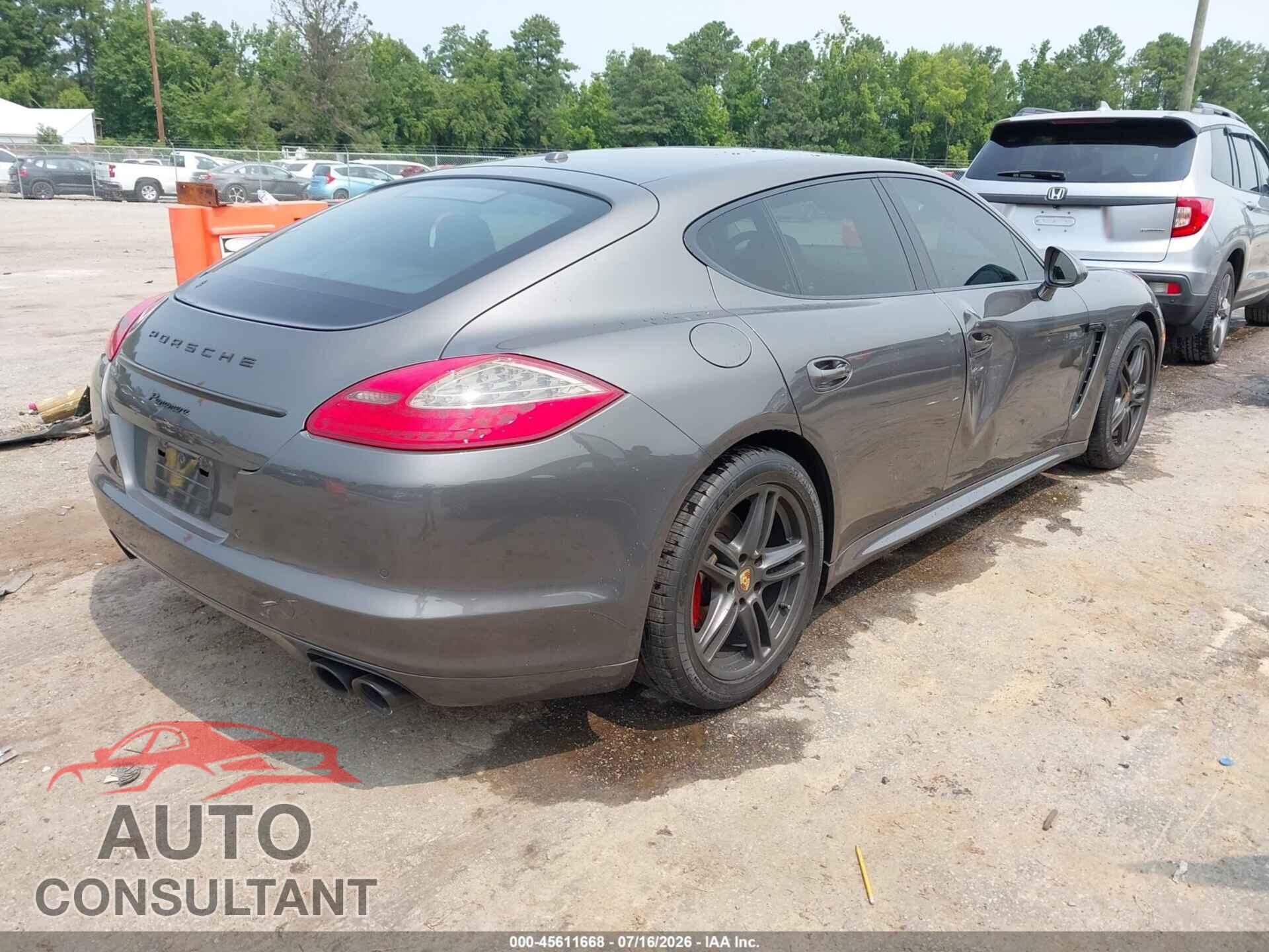 PORSCHE PANAMERA 2013 - WP0AA2A75DL012495