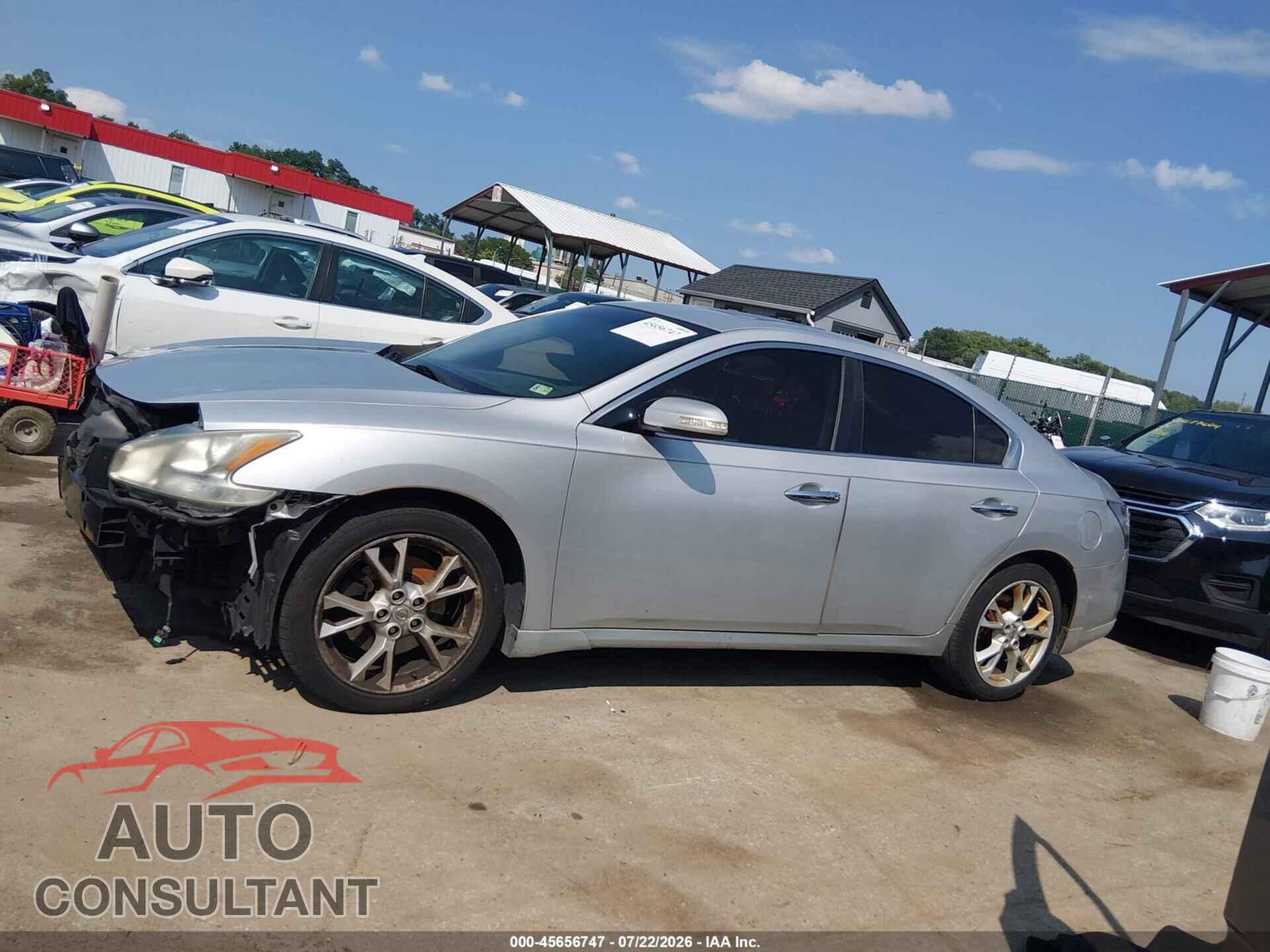 NISSAN MAXIMA 2012 - 1N4AA5AP2CC820633