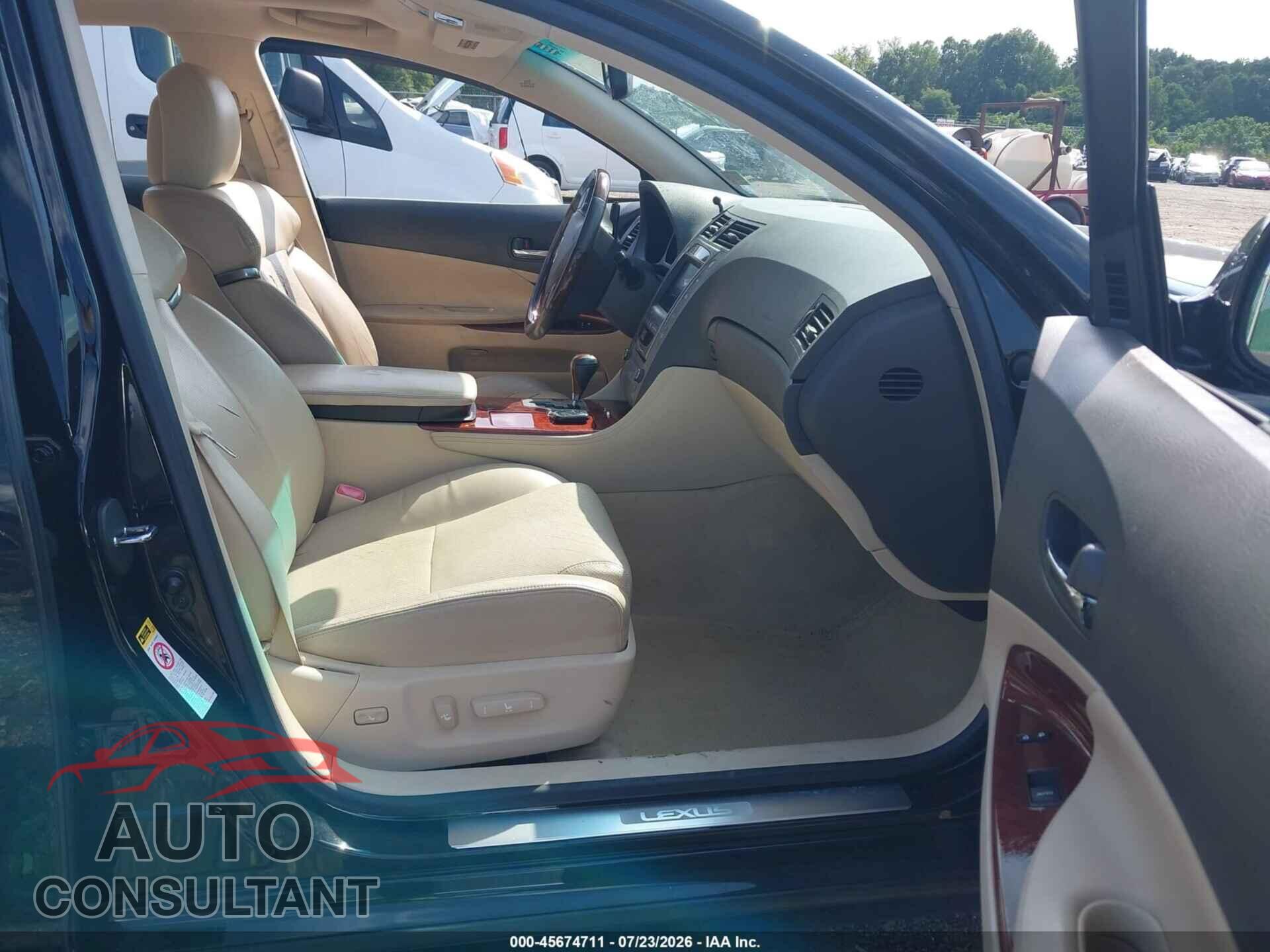 LEXUS GS 350 2010 - JTHCE1KS0A0025466
