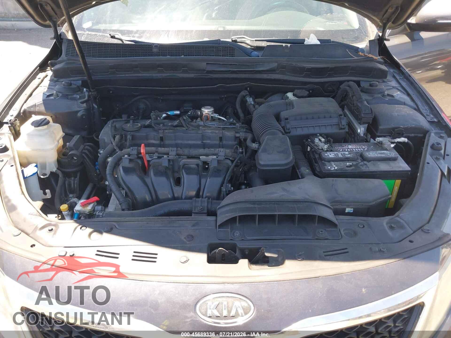 KIA OPTIMA 2011 - KNAGM4A70B5117733