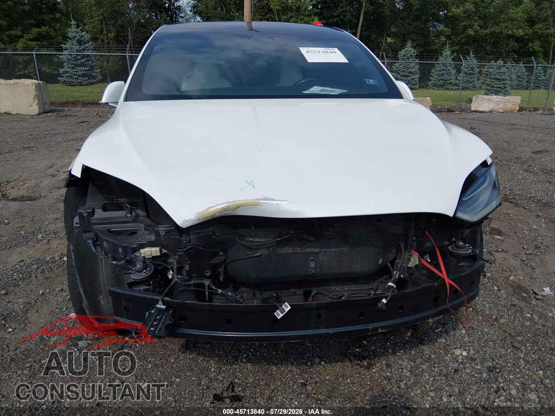 TESLA MODEL X 2017 - 5YJXCBE27HF066196