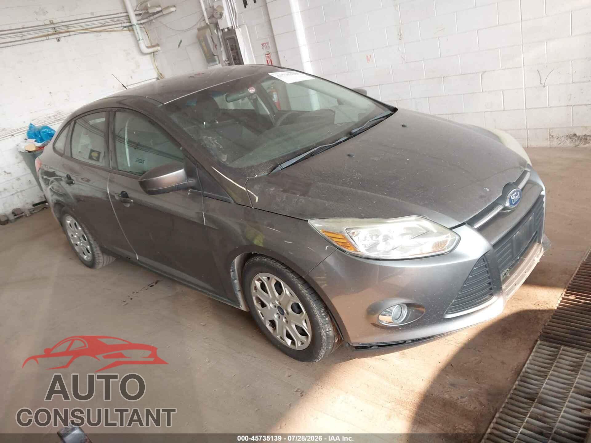 FORD FOCUS 2012 - 1FAHP3F20CL144827