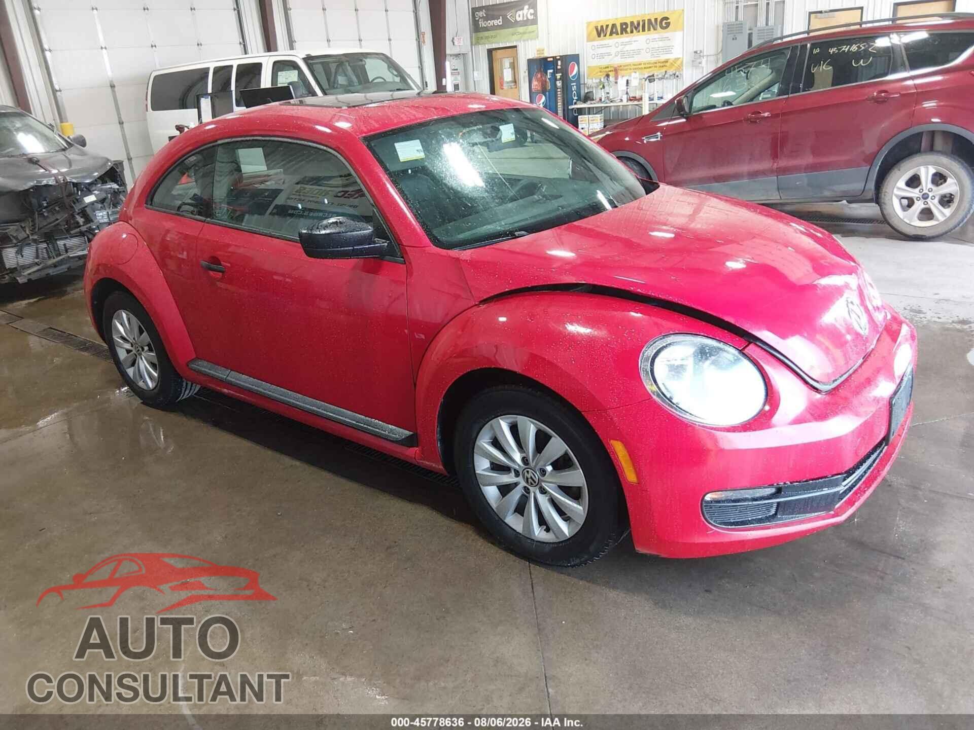 VOLKSWAGEN BEETLE 2014 - 3VWFP7AT2EM625573