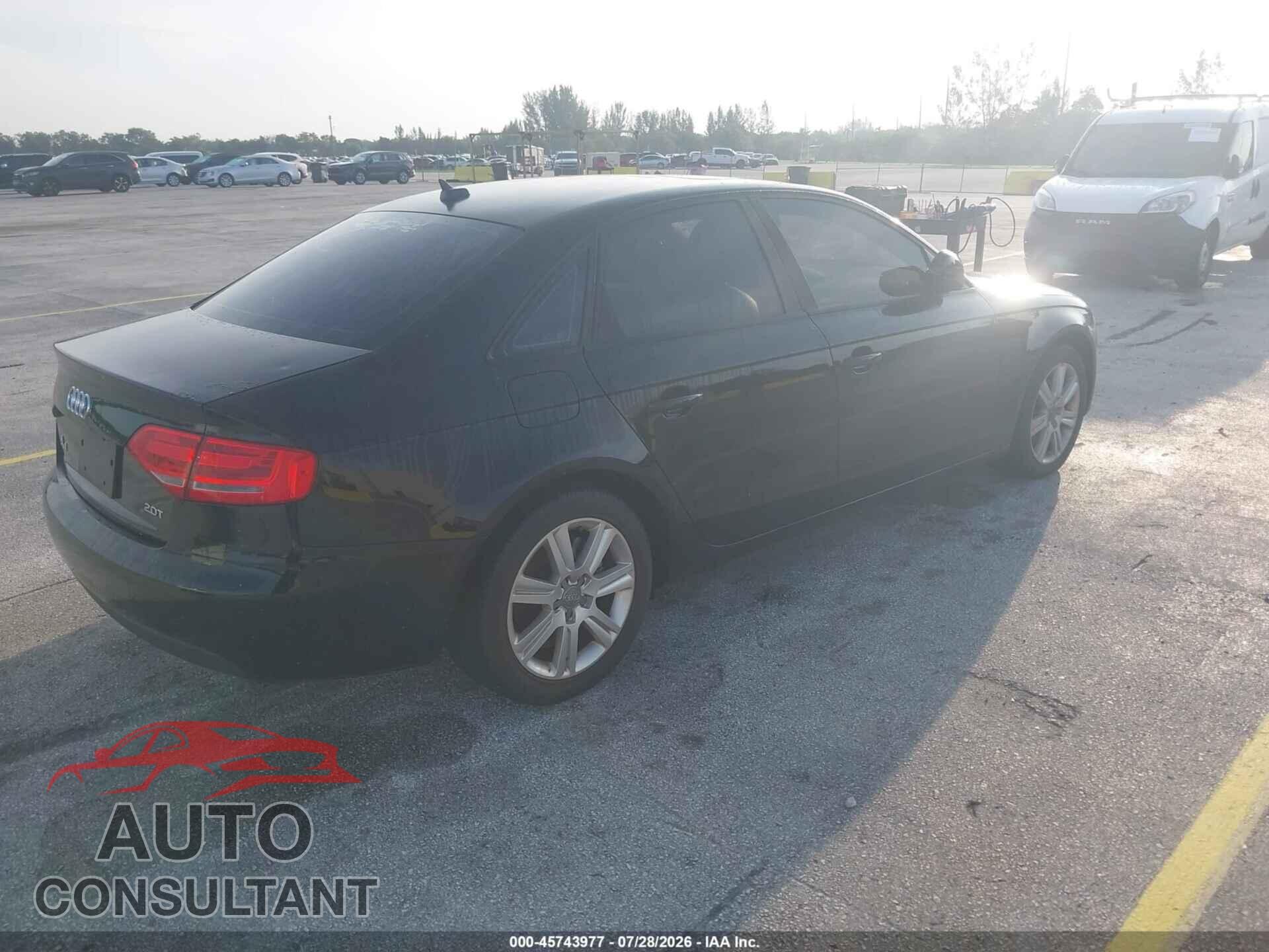 AUDI A4 2011 - WAUAFAFL5BN021617