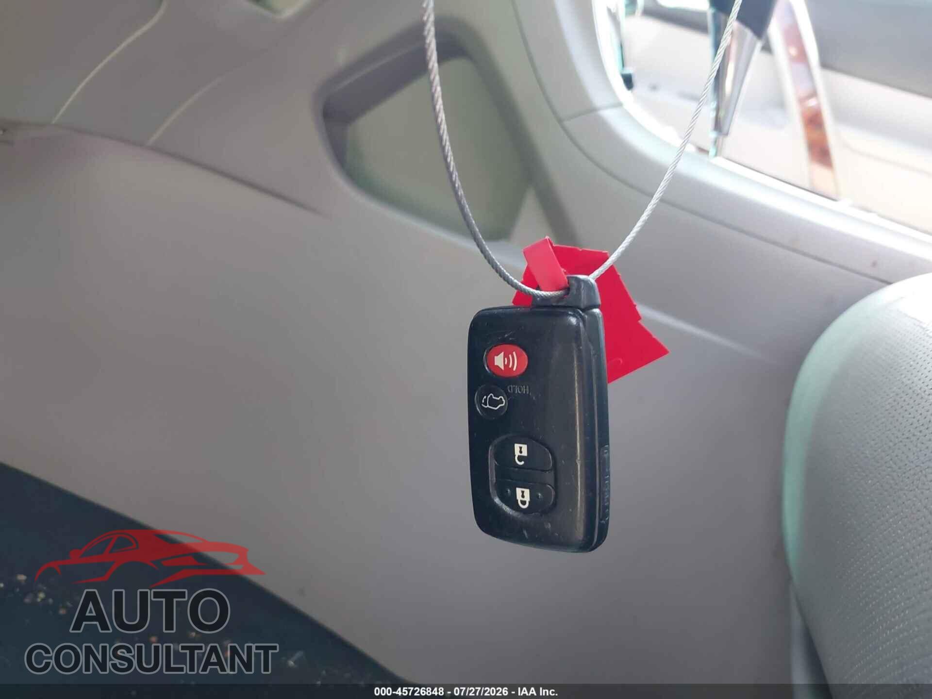 TOYOTA HIGHLANDER 2012 - 5TDYK3EH3CS077914