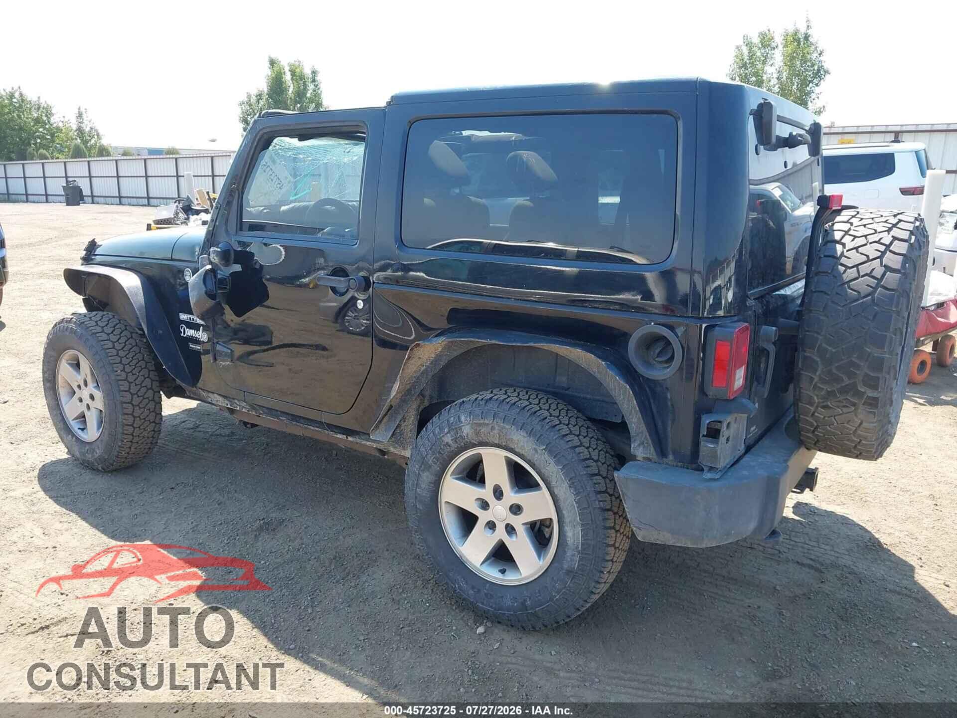 JEEP WRANGLER 2012 - 1C4AJWAG5CL193474