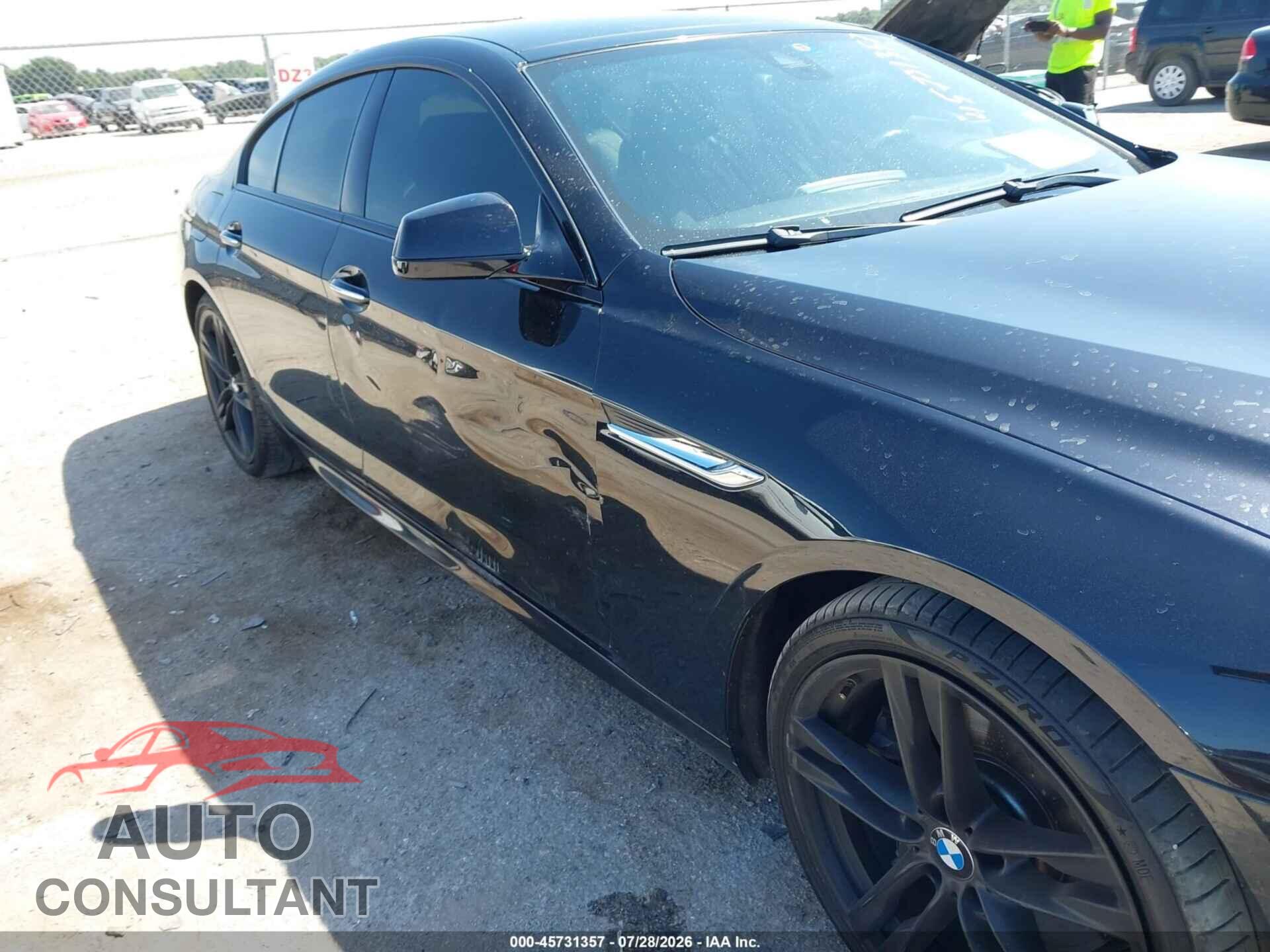 BMW 650I GRAN COUPE 2015 - WBA6B2C59FD129957