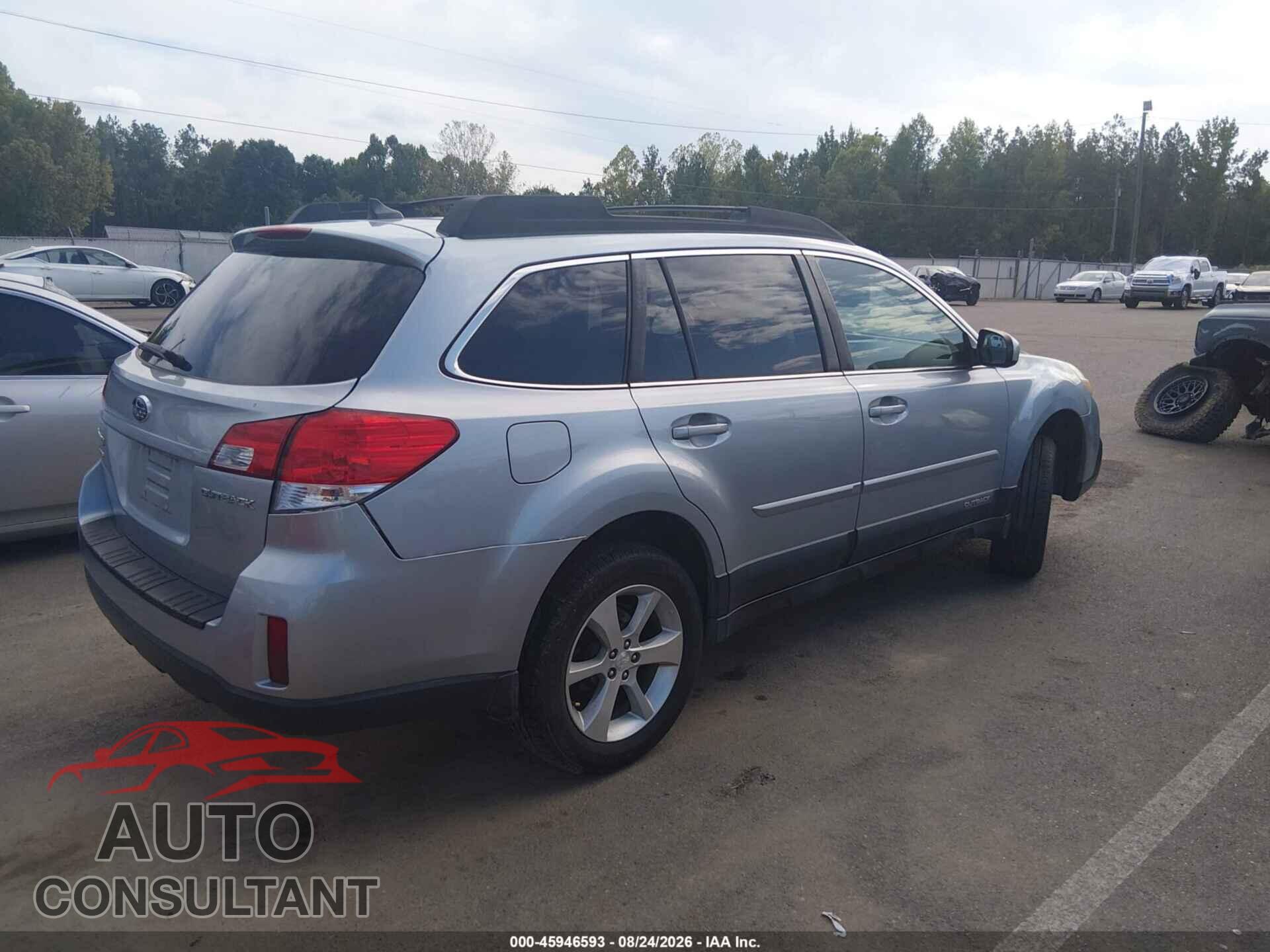 SUBARU OUTBACK 2014 - 4S4BRCLC0E3295544