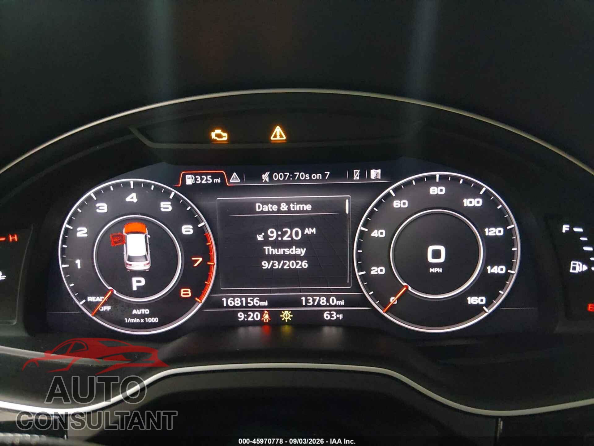 AUDI Q7 2017 - WA1VABF73HD026108