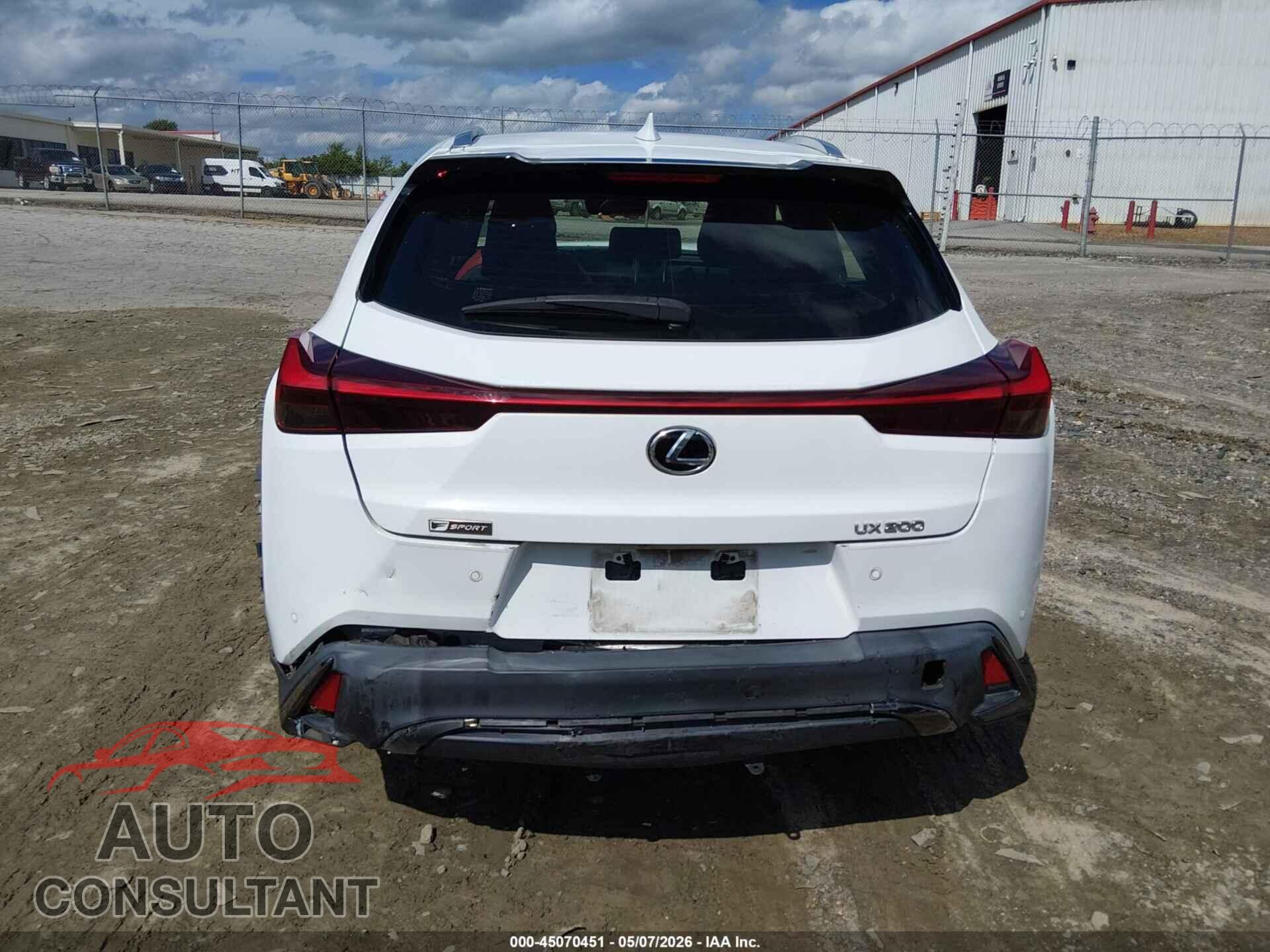 LEXUS UX 200 2019 - JTHY3JBH5K2000438