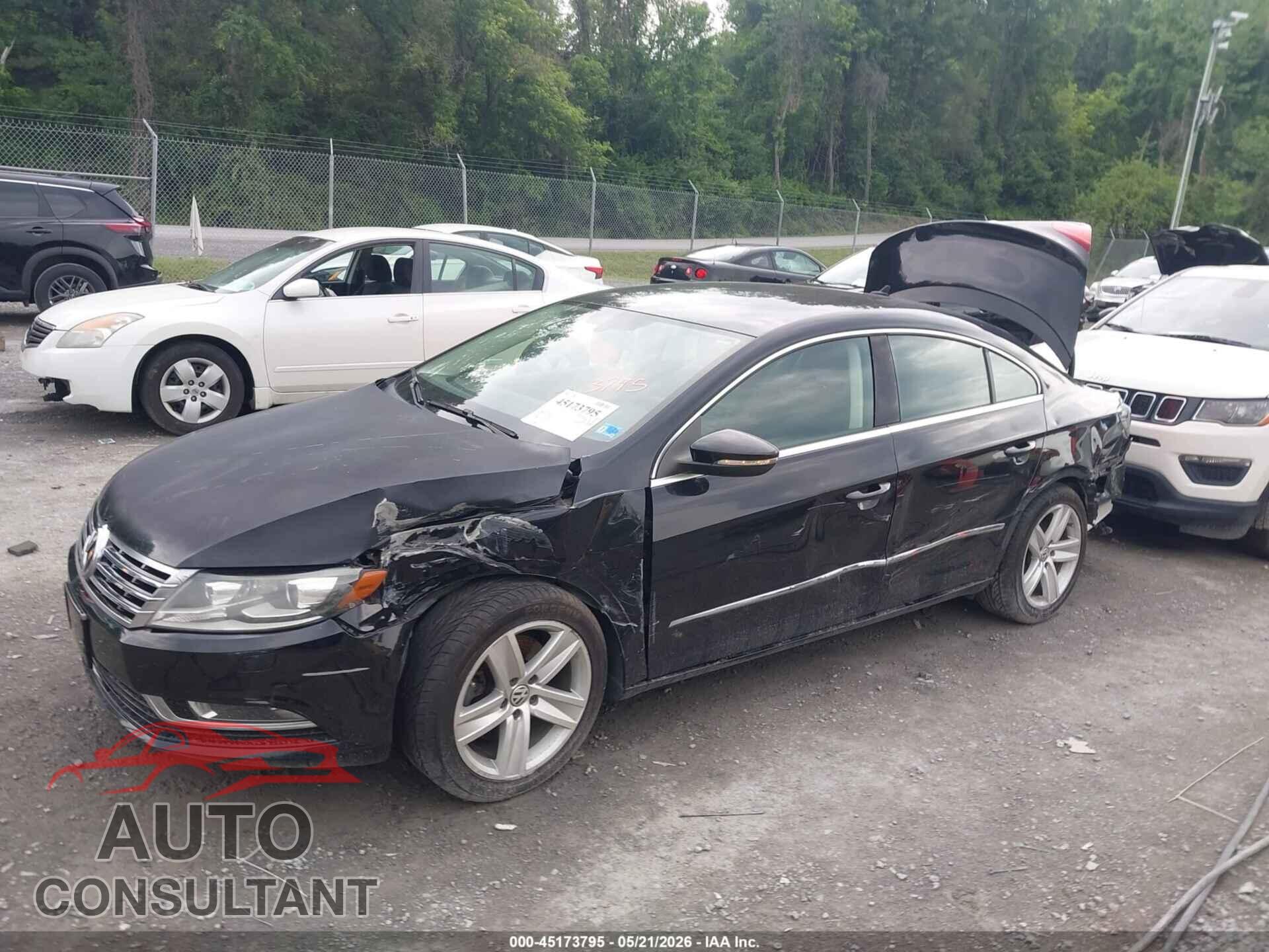 VOLKSWAGEN CC 2013 - WVWBP7AN1DE563171