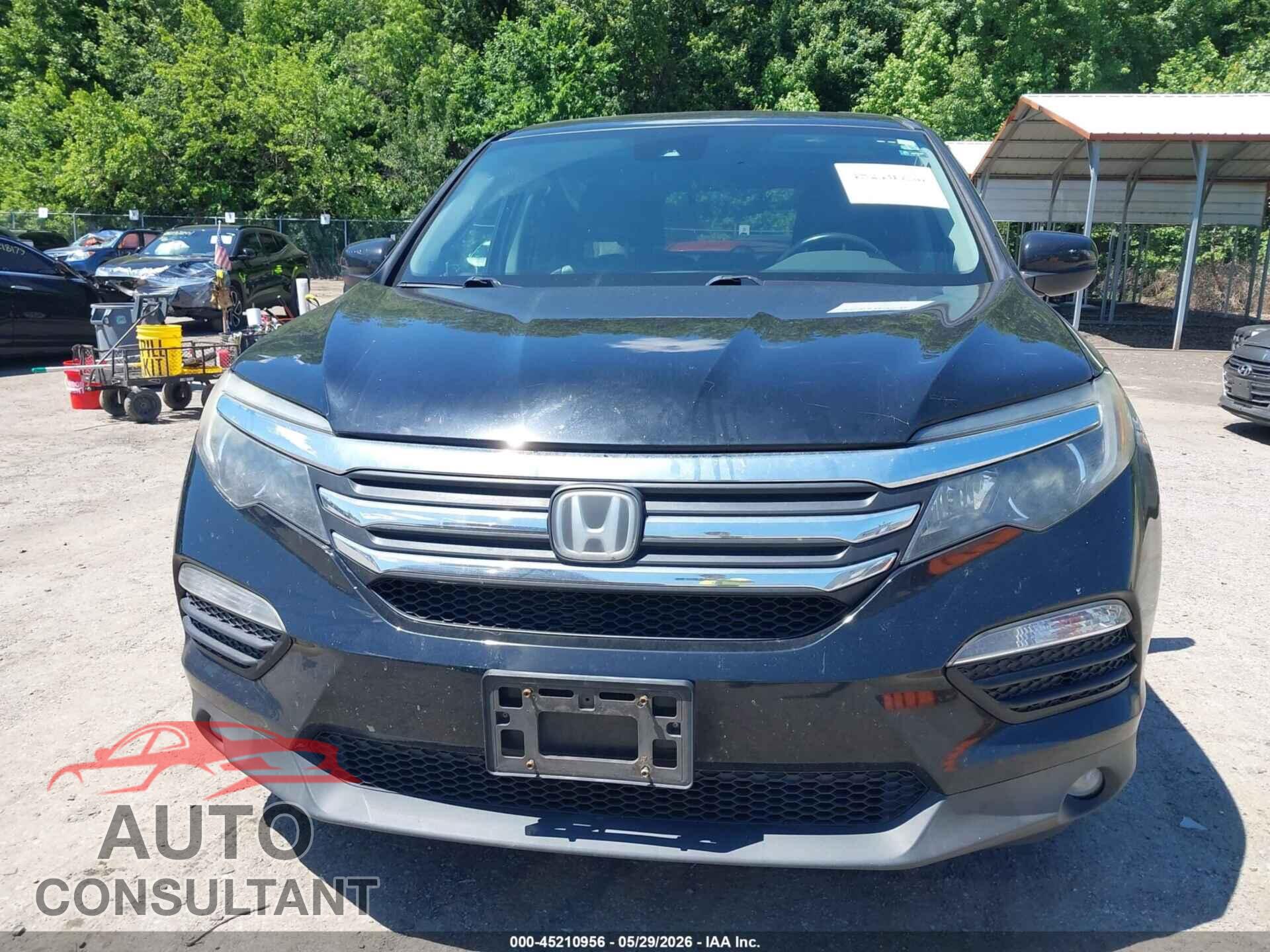 HONDA PILOT 2016 - 5FNYF6H69GB090452