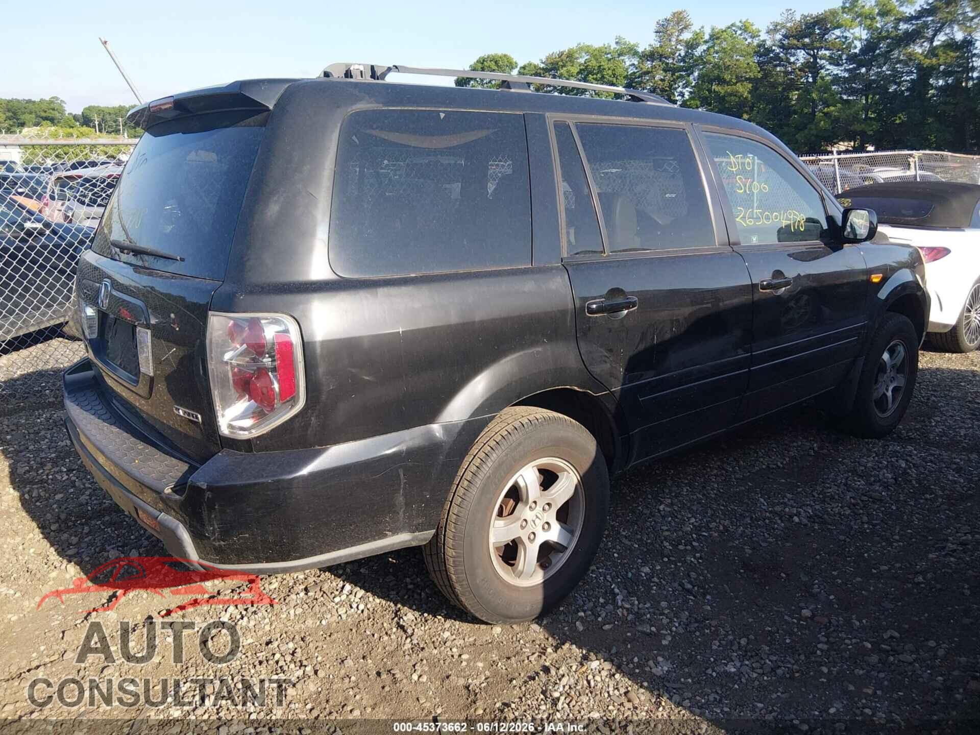 HONDA PILOT 2012 - 5FNYF4H22CB065906