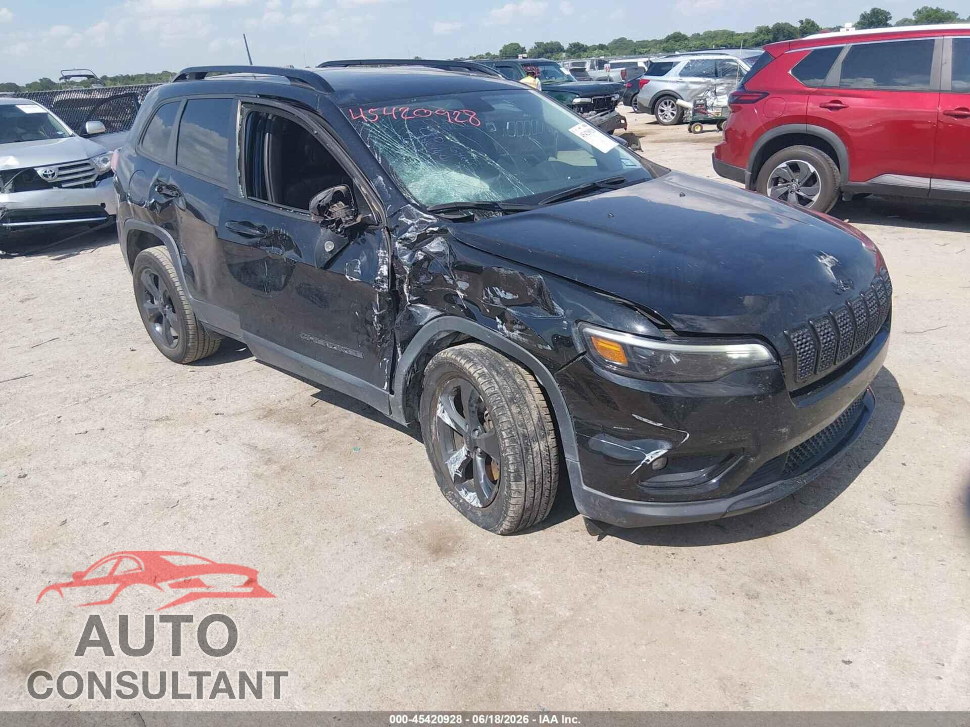JEEP CHEROKEE 2019 - 1C4PJMLB6KD291812