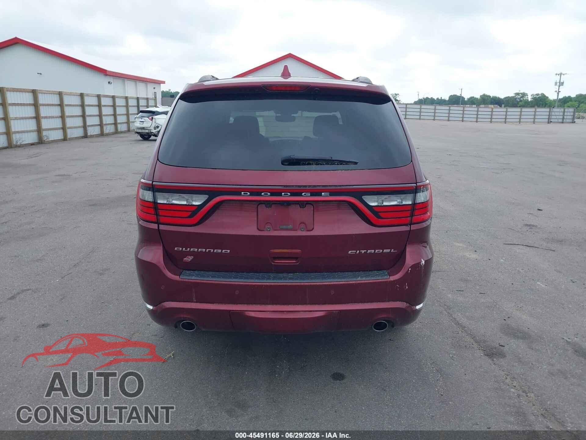 DODGE DURANGO 2019 - 1C4RDJEG5KC658471