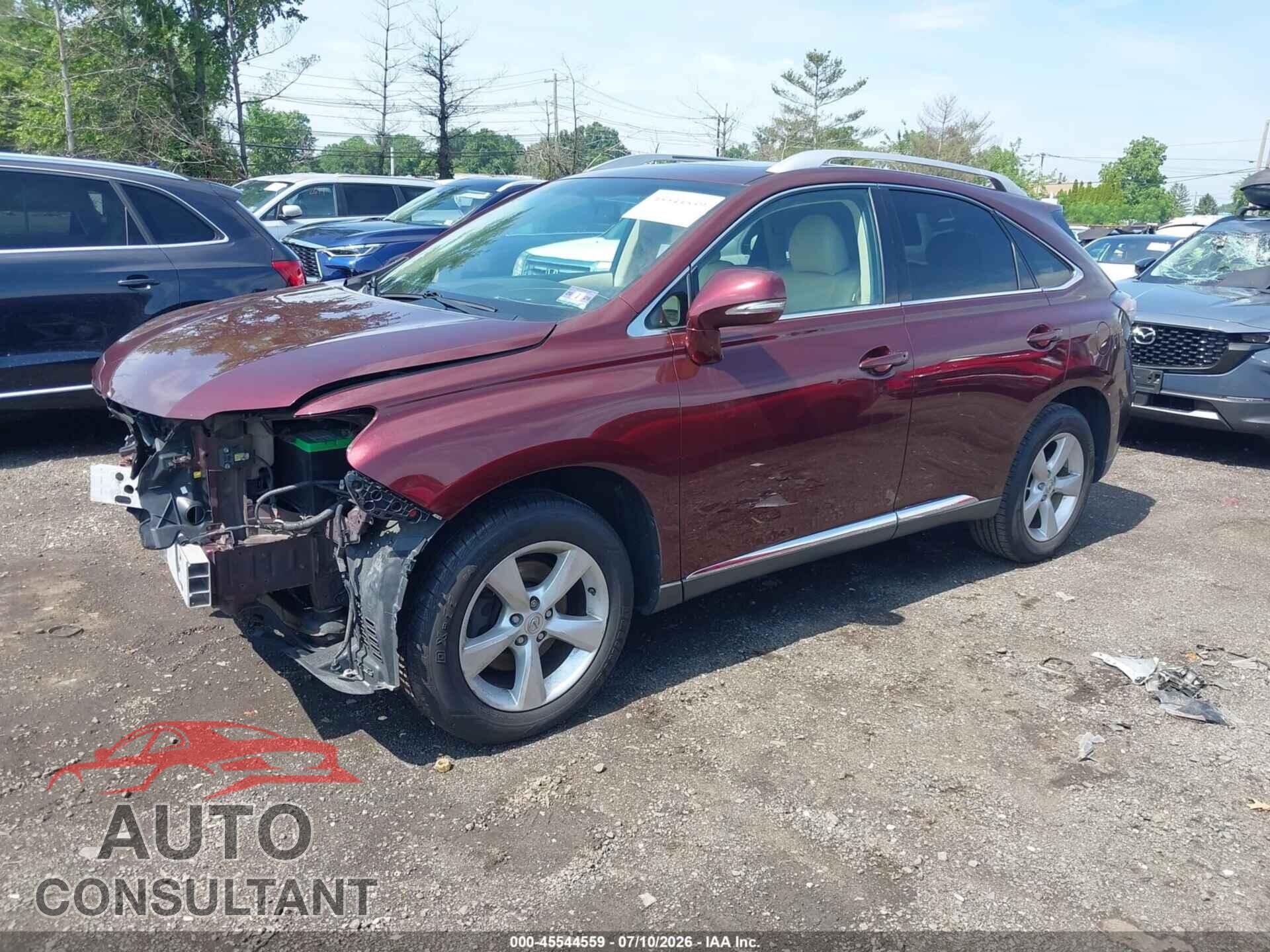 LEXUS RX 350 2015 - 2T2BK1BA2FC327816