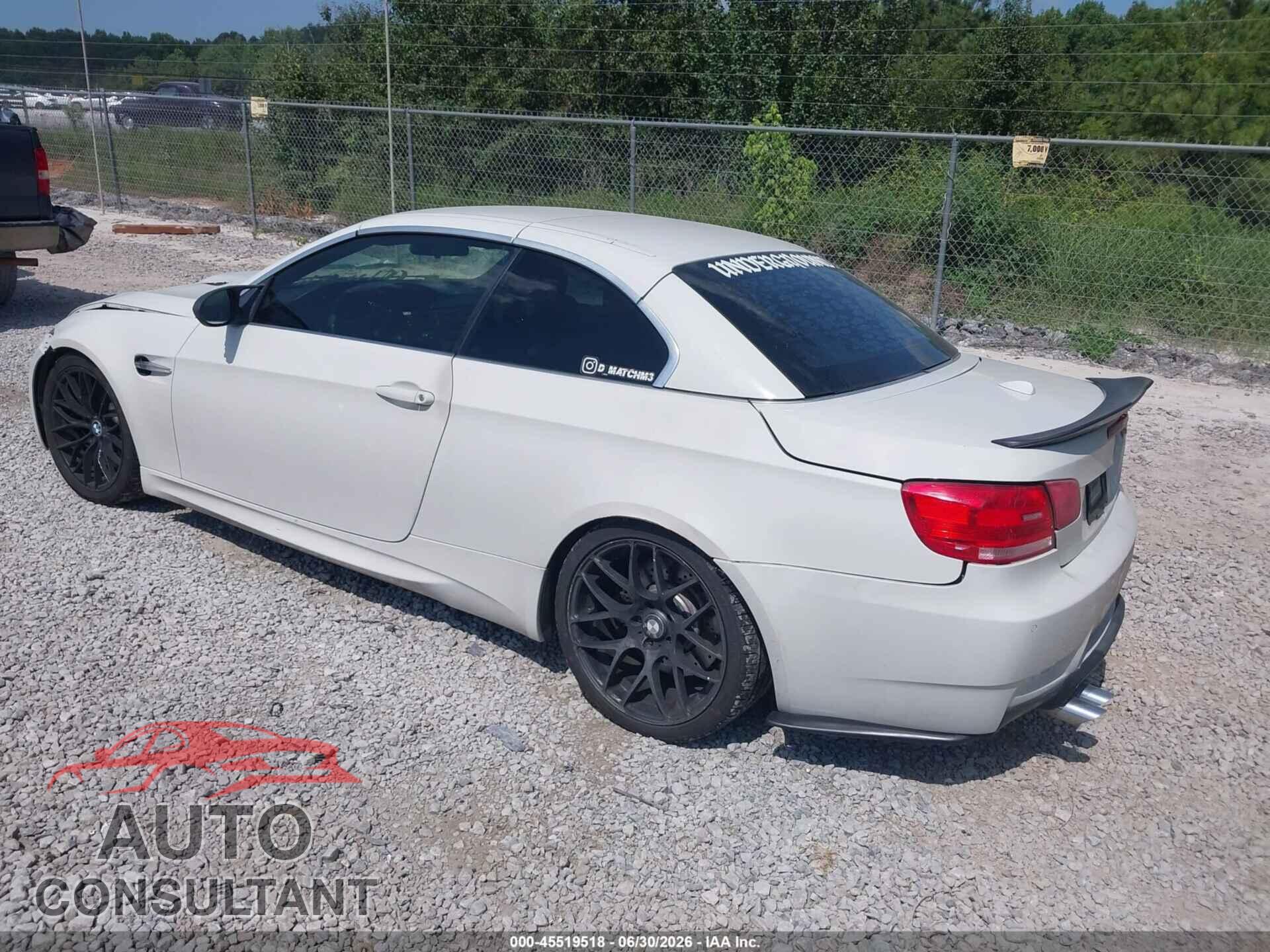 BMW M3 2010 - WBSWL9C53AP332920