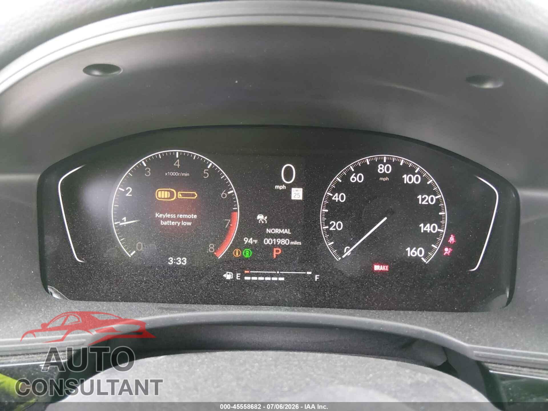 HONDA CIVIC 2026 - 2HGFE2F5XTH565092