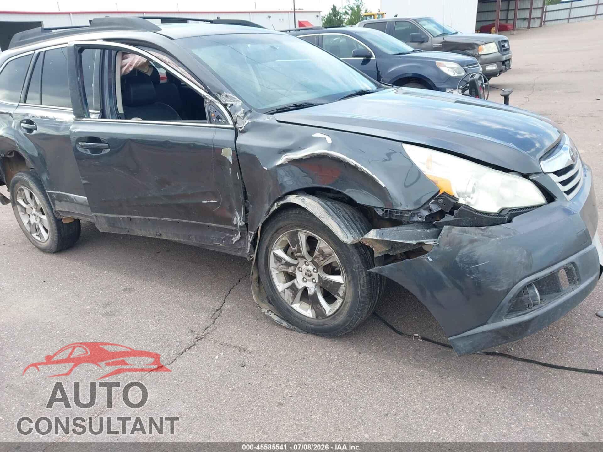 SUBARU OUTBACK 2012 - 4S4BRDKC5C2236113