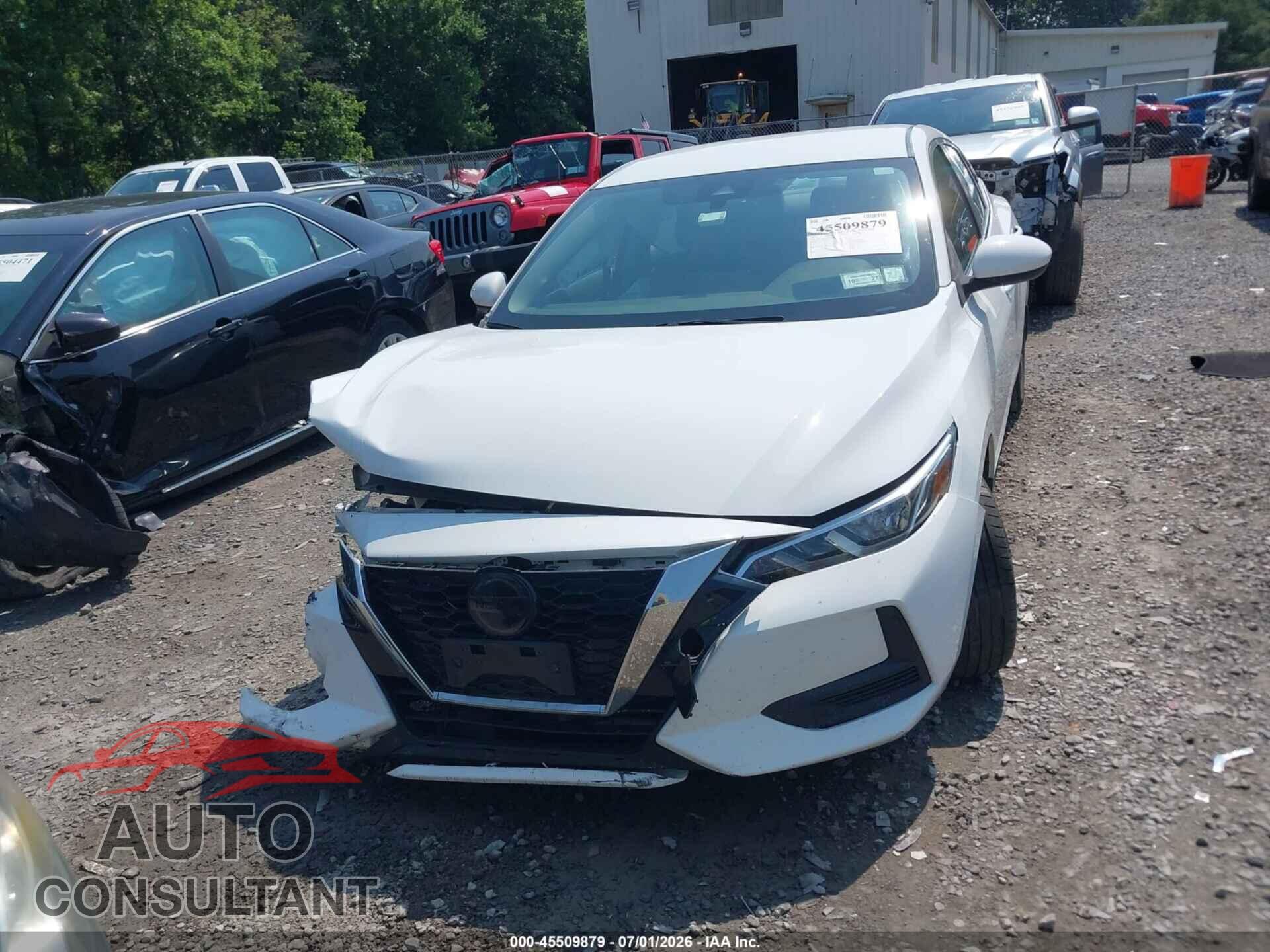 NISSAN SENTRA 2021 - 3N1AB8CV6MY326520